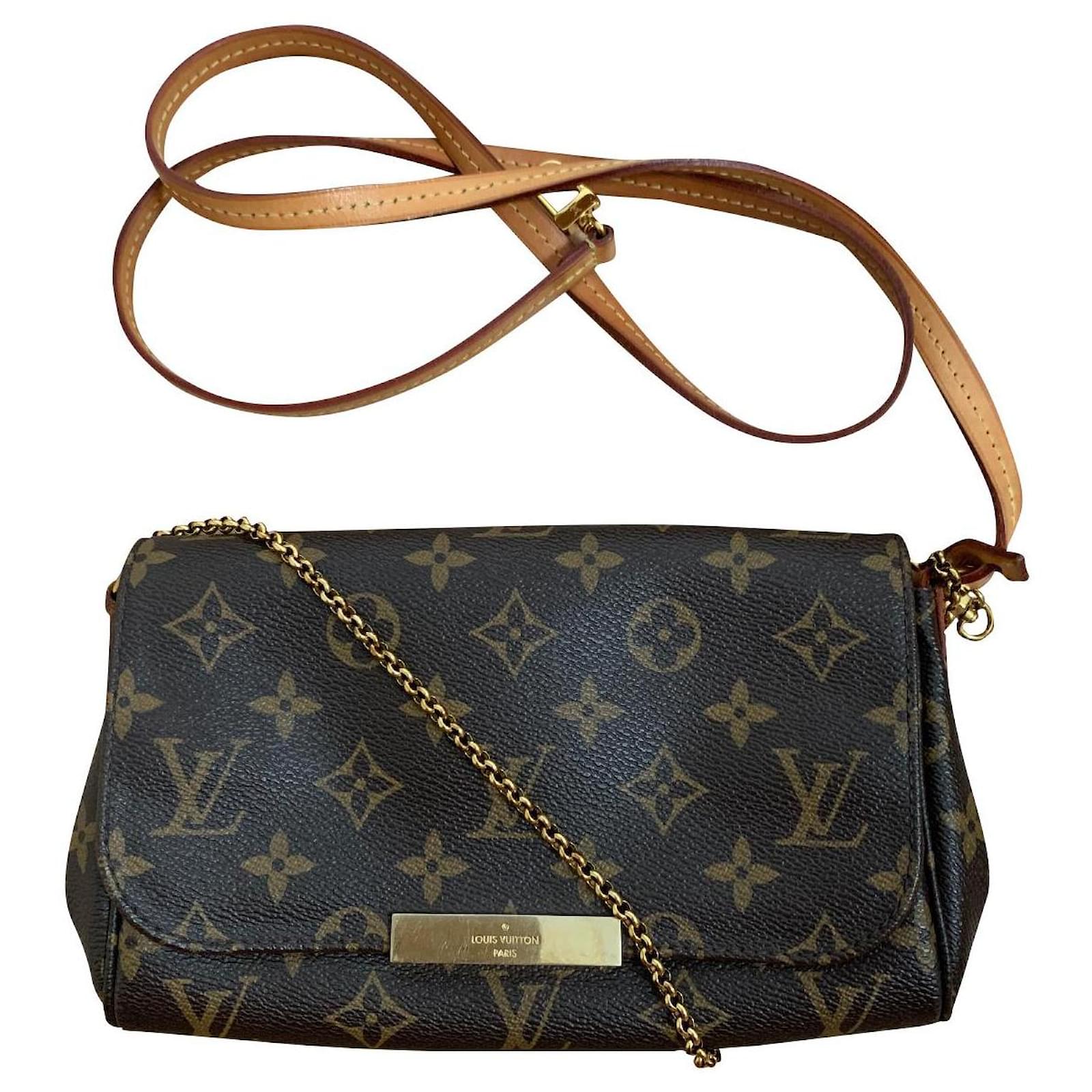 Louis Vuitton Clutch bags Brown Light brown Cloth ref.507973 - Joli Closet