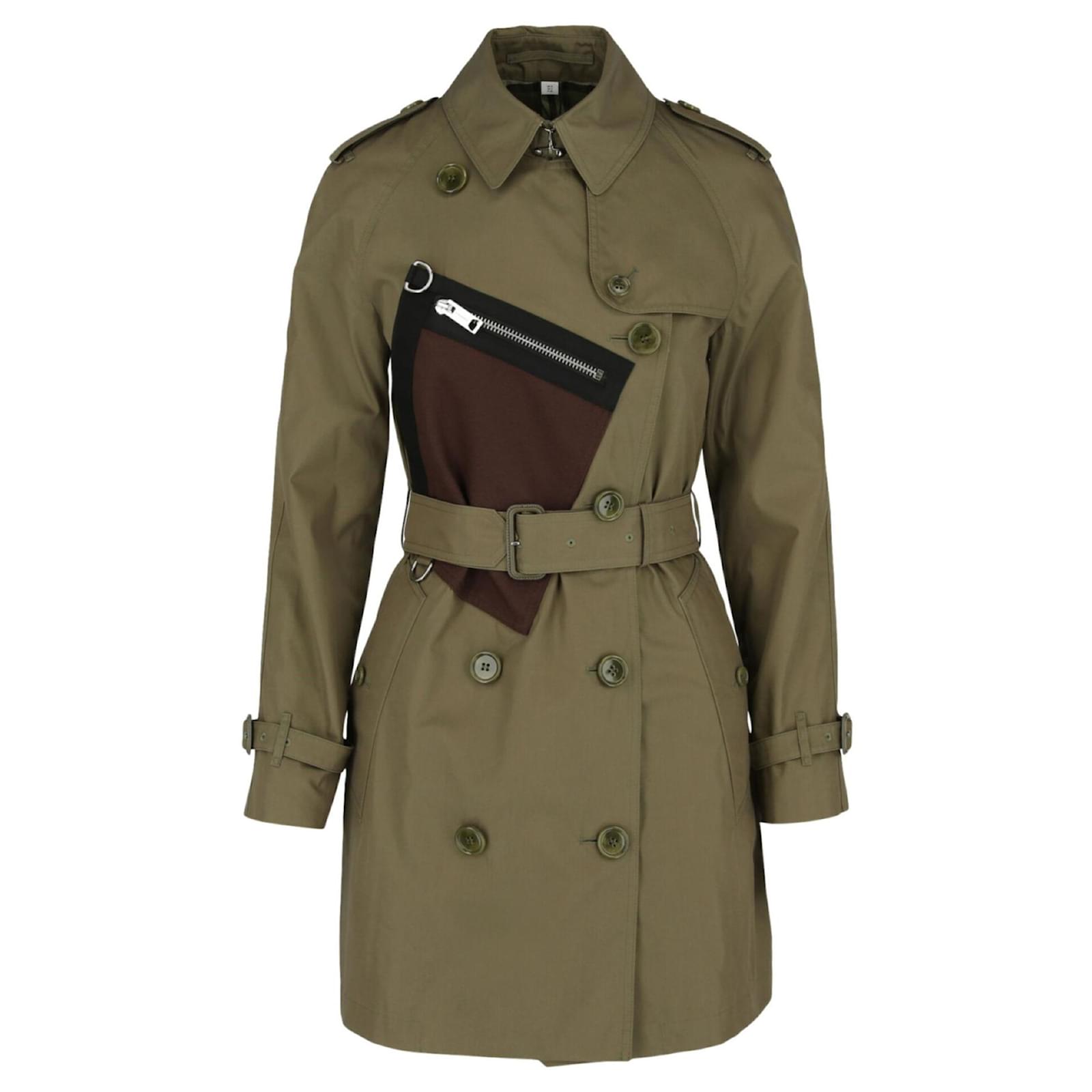 Burberry trench coat with zipper hotsell