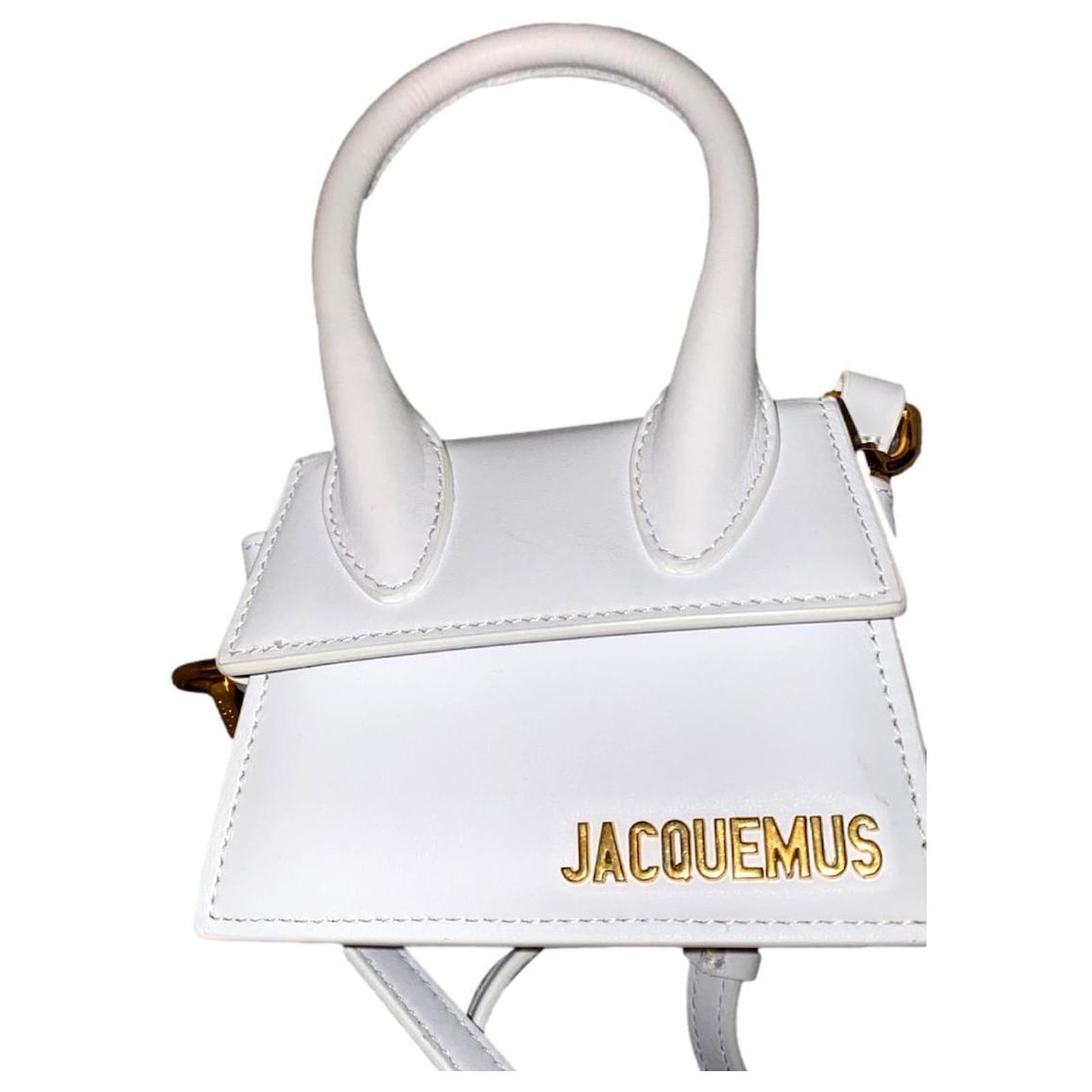 Jacquemus chiquito White Leather ref.508763 - Joli Closet