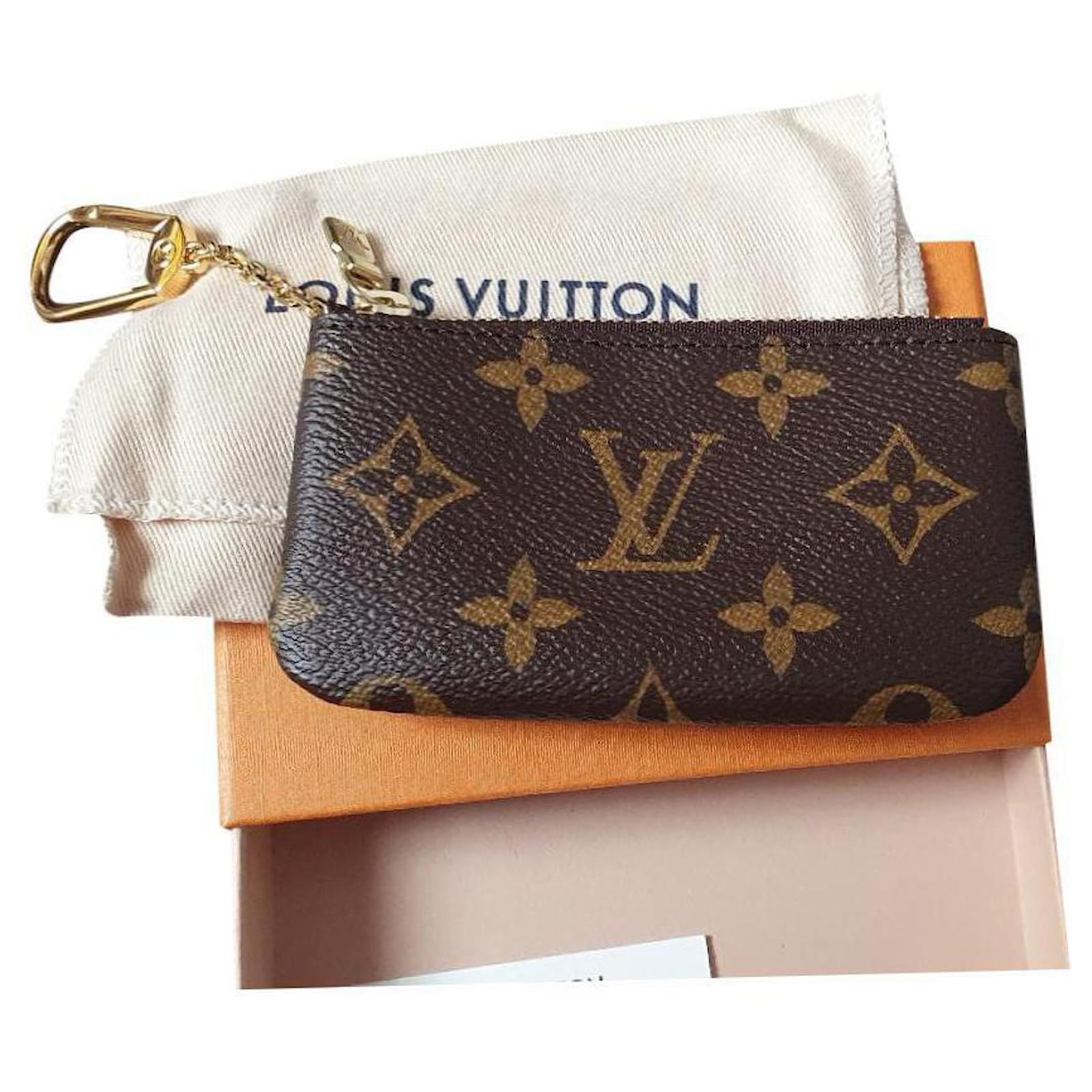 Louis Vuitton Monederos, carteras, casos Marrón oscuro Lienzo ref.509005 -  Joli Closet
