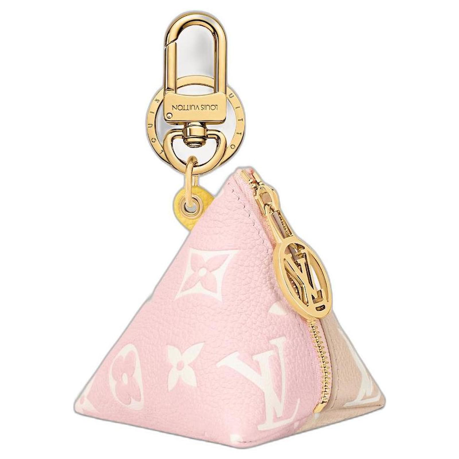 Louis Vuitton colgante para bolso LV berlingot Rosa Cuero ref.509133 - Joli  Closet