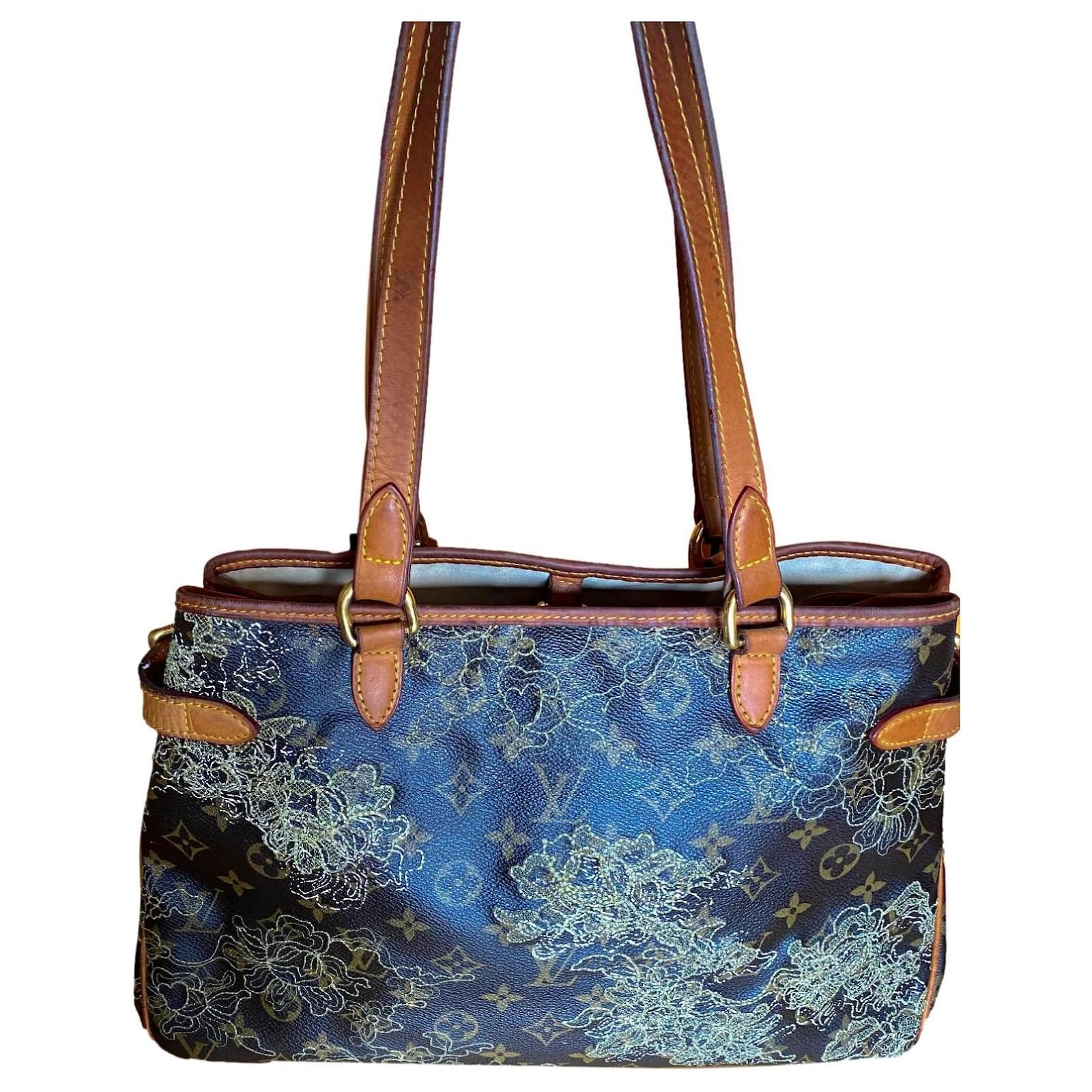 Louis Vuitton Batignolles Leather Handbag