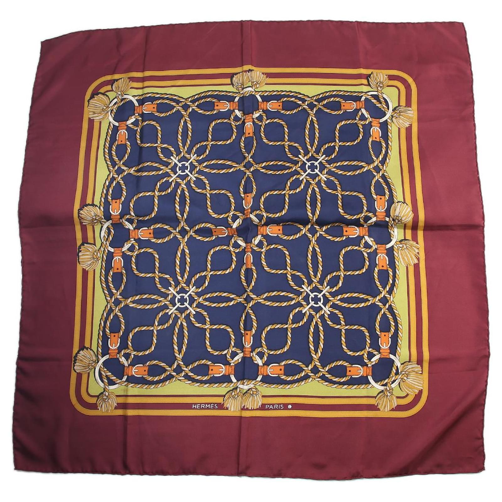 used hermes scarf