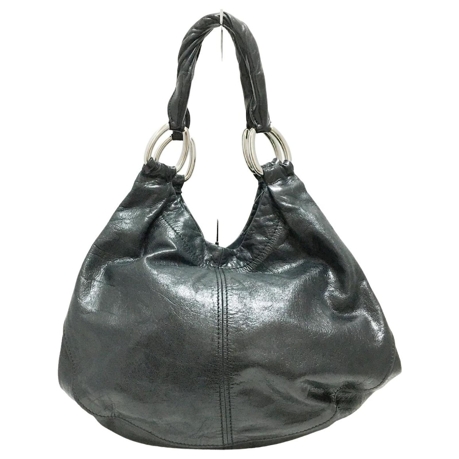 Miu Miu Tote Bag Black Leather