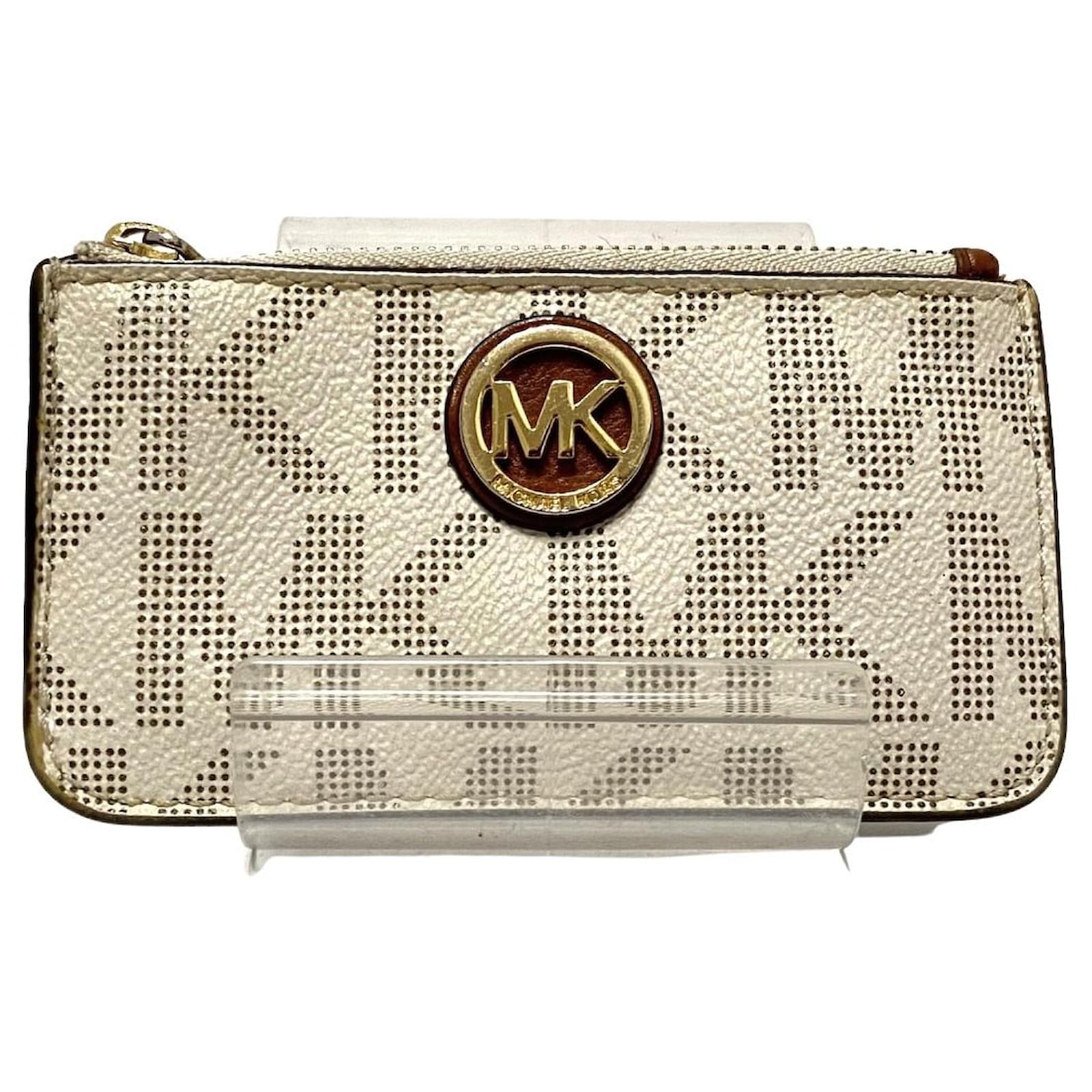 Michael Kors White Pink Purse Luxury Bags  Wallets on Carousell