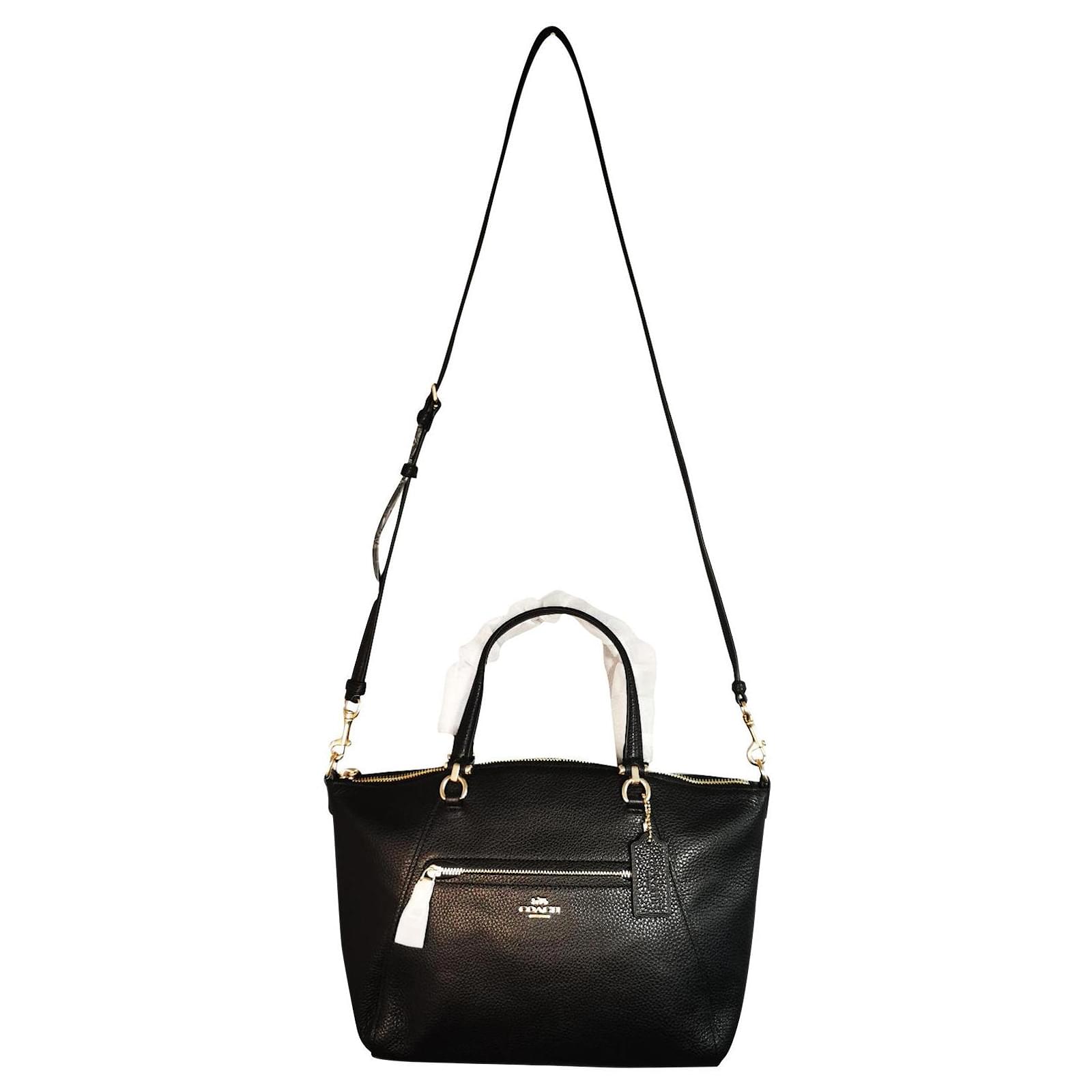 Coach Handbags Black Leather ref.510627 Joli Closet
