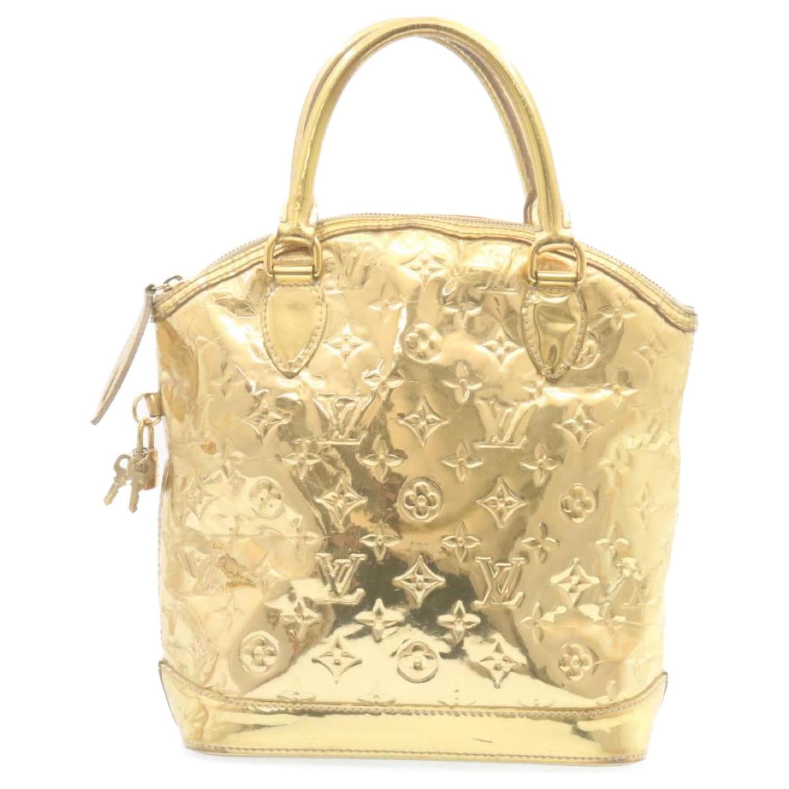 Handbag Lockit Louis Vuitton Patent Leather for woman