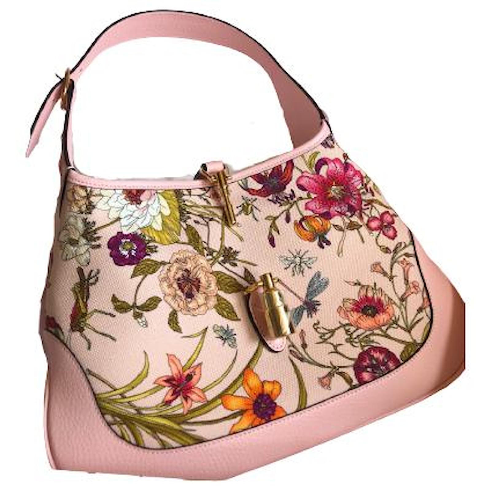 Gucci floral jackie discount bag