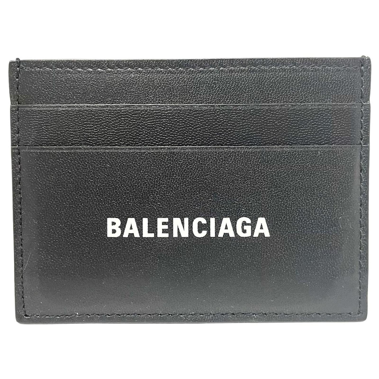 balenciaga black wallet