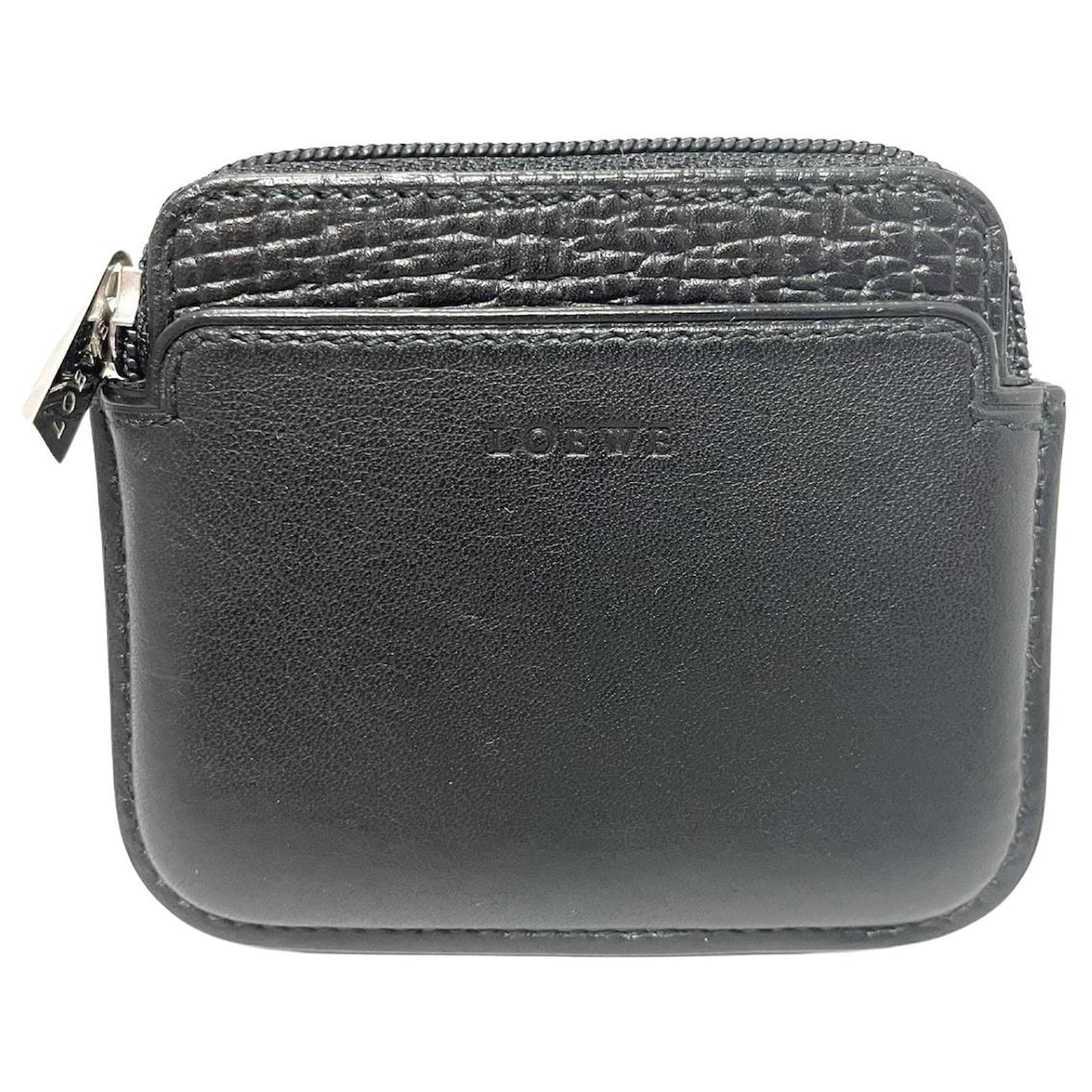 Loewe Wallet Black Leather ref.511976 - Joli Closet