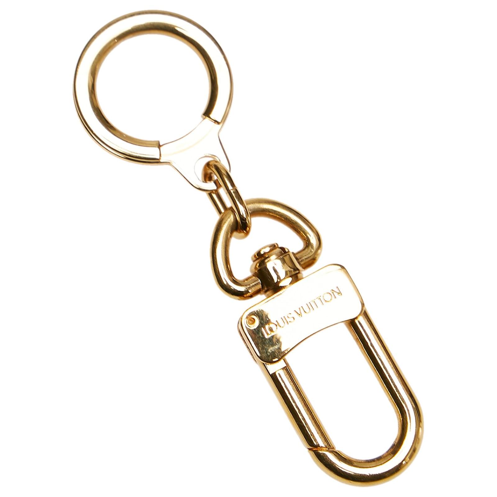 Key ring Louis Vuitton Gold in Other - 31387879