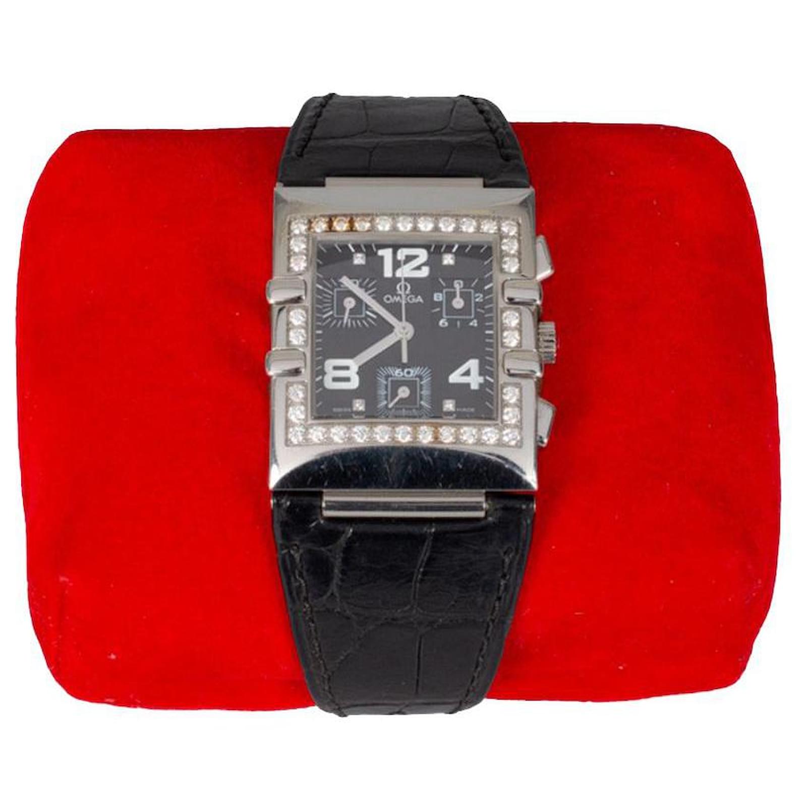 Omega CONSTELLATION LADY Black Silver 