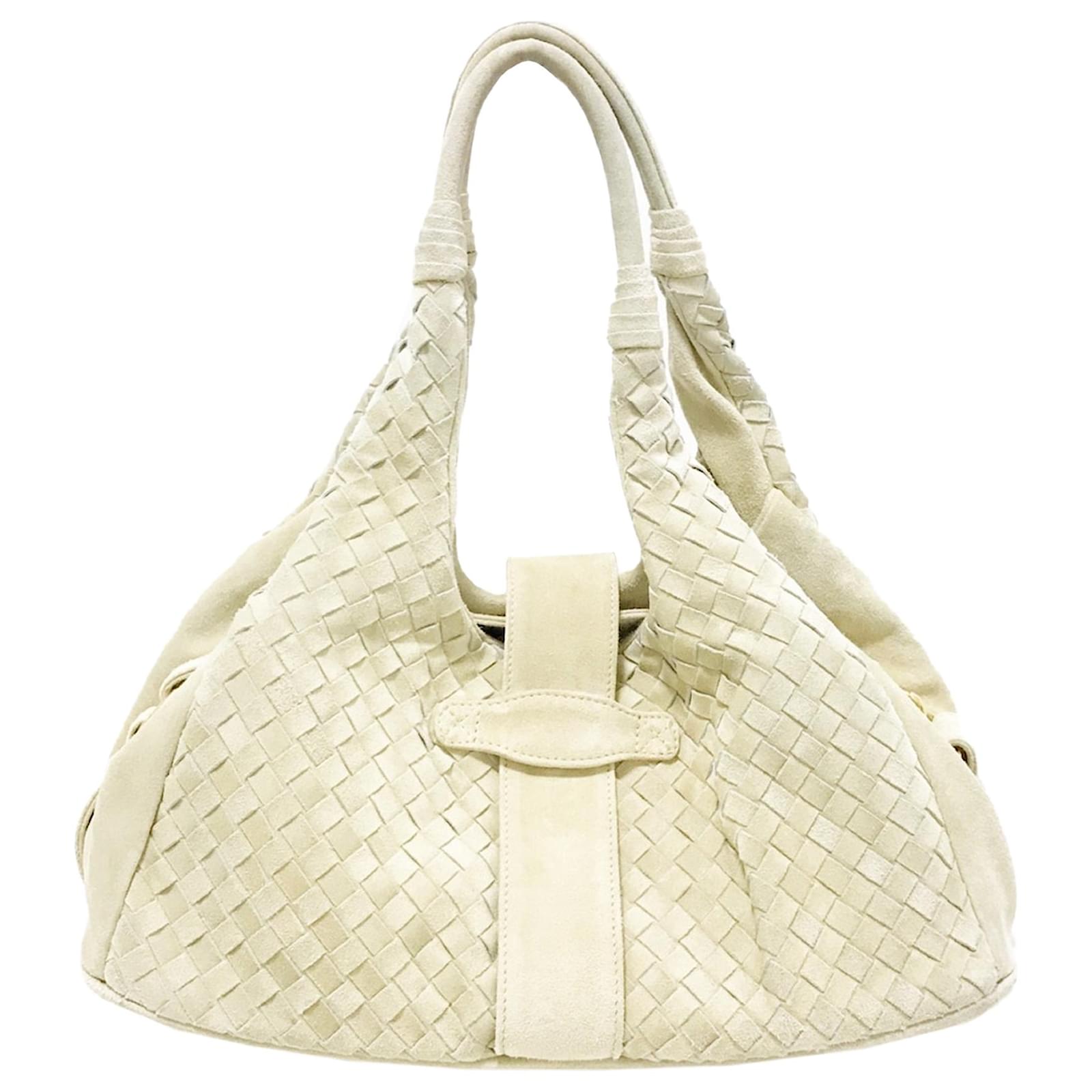 Bottega Veneta Intrecciato Leather Business Bag 191259 Beige Pony-style  calfskin ref.733715 - Joli Closet