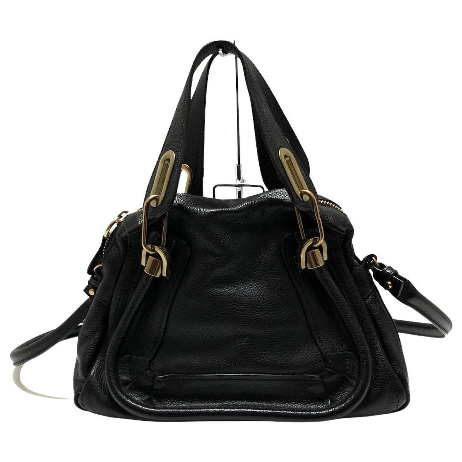 Chloé Paraty Black Leather ref.514416 - Joli Closet