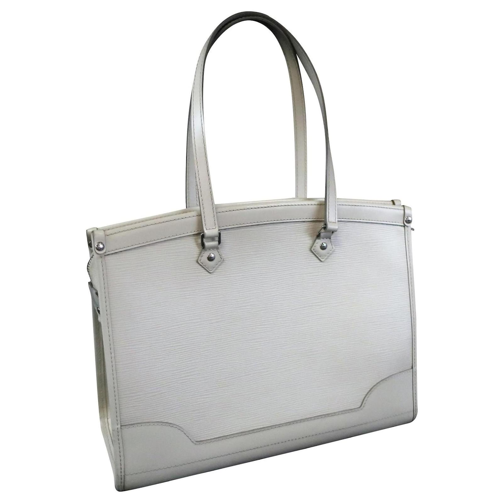 Louis Vuitton Ivorie EPI Leather Alma GM Bag