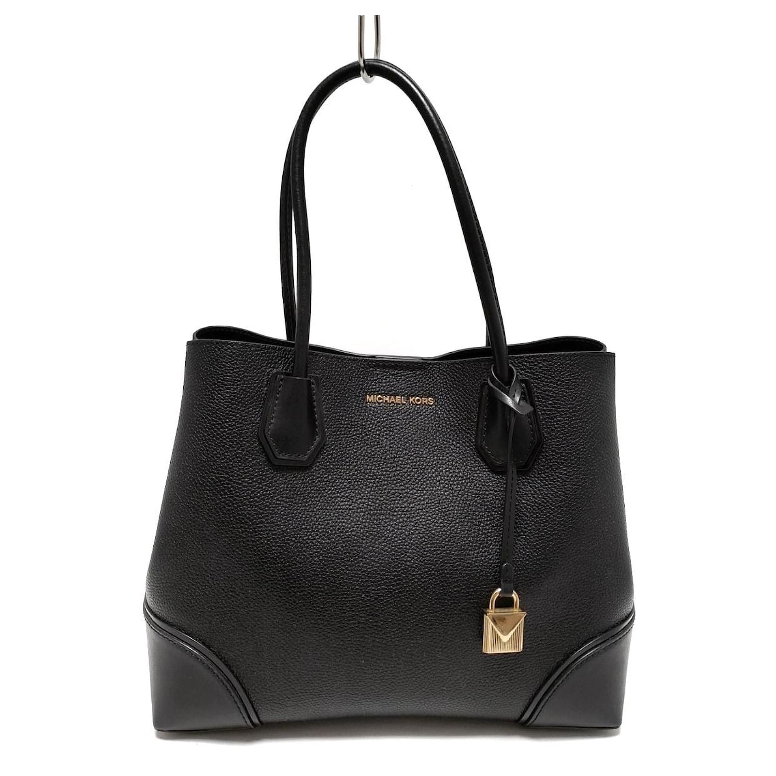 Michael Kors tote bag Black Leather ref.515591 - Joli Closet