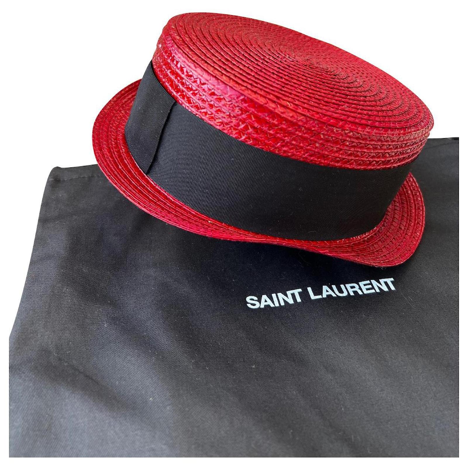 TRILBY HAT IN STRAW, Saint Laurent