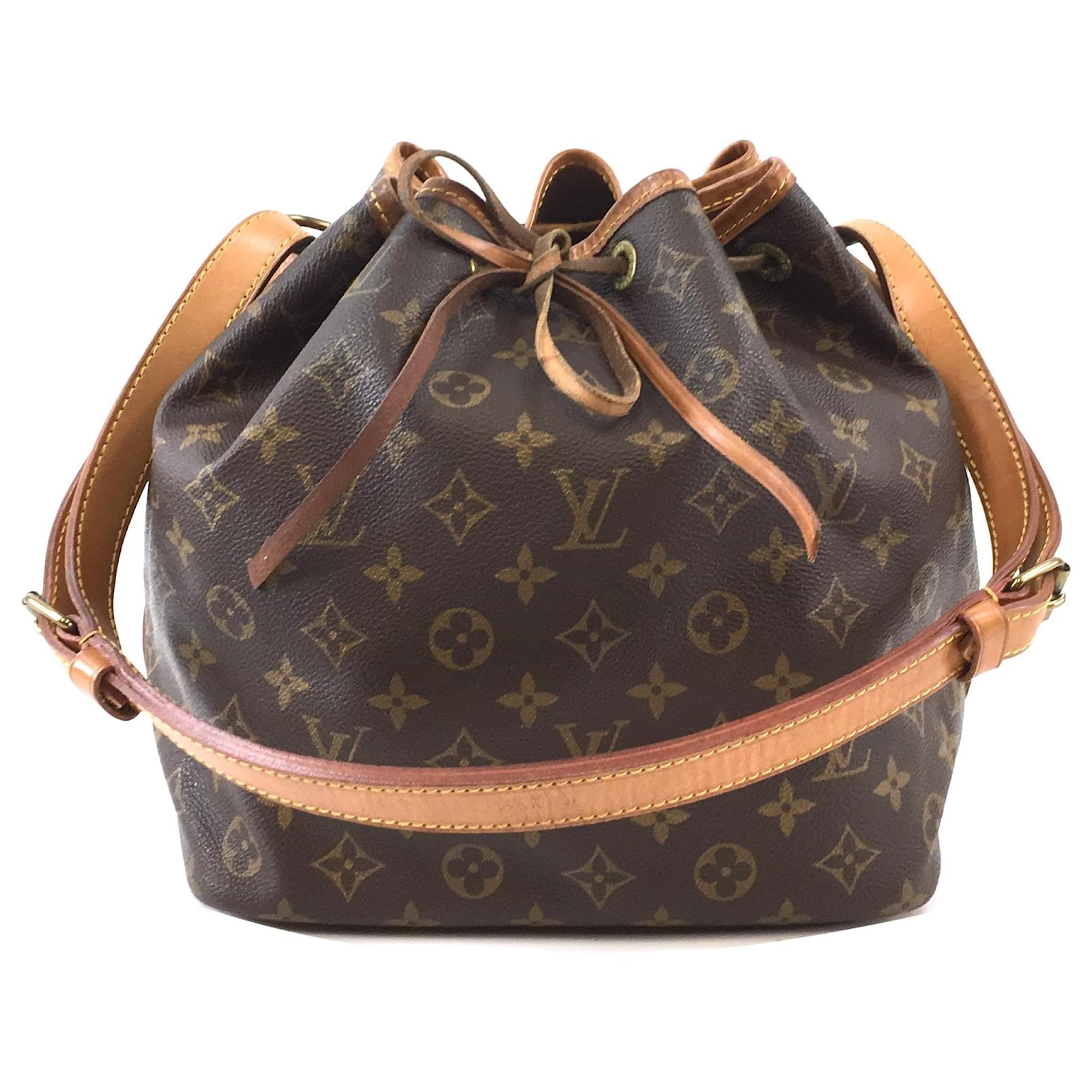 Louis Vuitton Monogram Noe PM - Brown Bucket Bags, Handbags