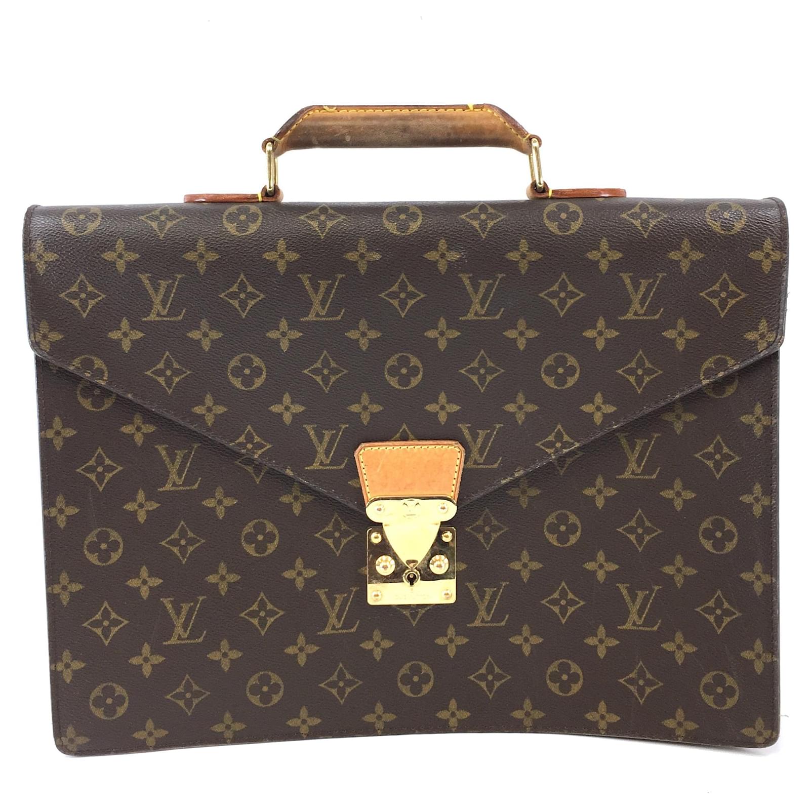 Louis Vuitton, Bags, Authentic Louis Vuitton Monogram Serviette  Conseiller Briefcase Old Model