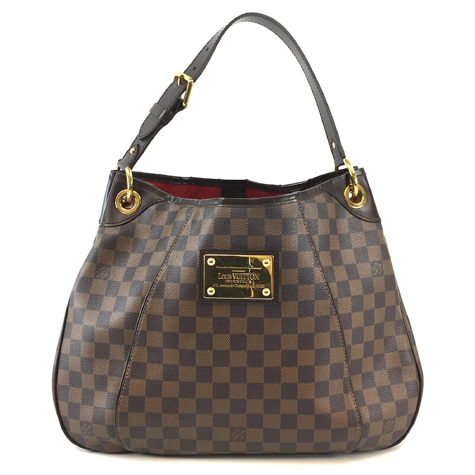 Louis Vuitton Beige/Black Canvas And Patent Leather Embellished