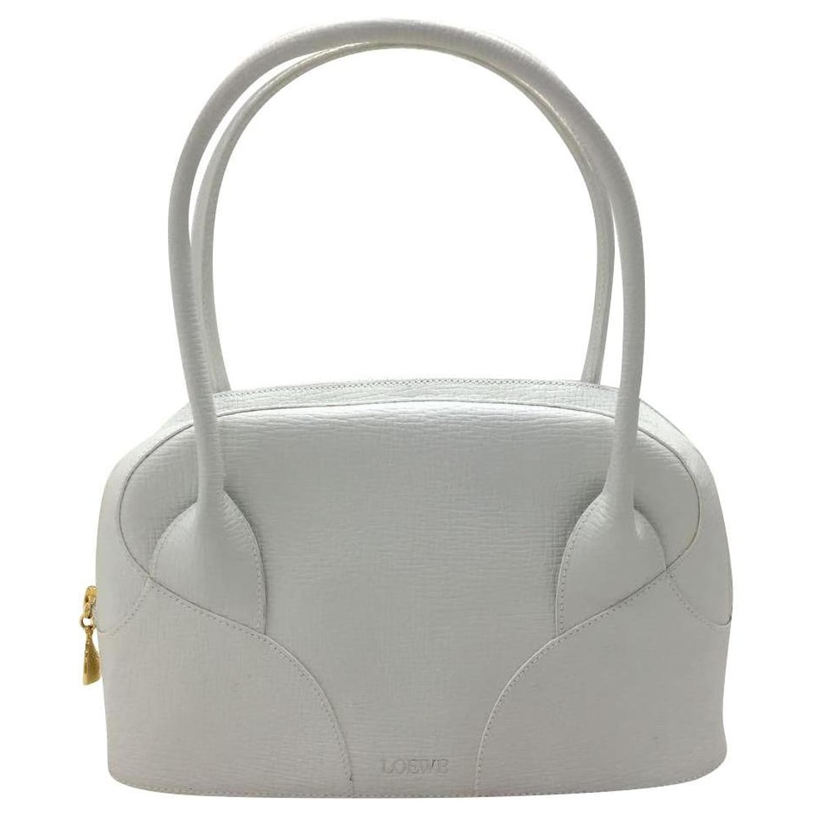 Used] LOEWE Handbag / Leather / WHT White ref.516672 - Joli Closet