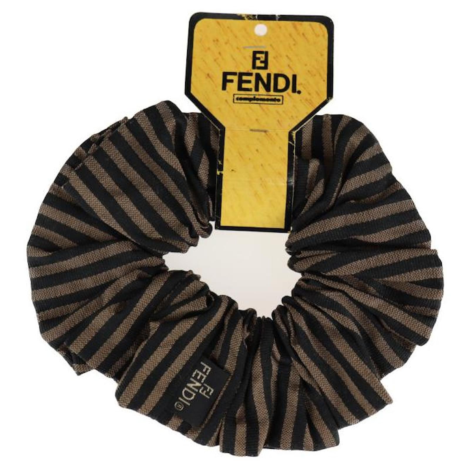 Fendi Hair accessories Brown Cloth ref.516792 - Joli Closet