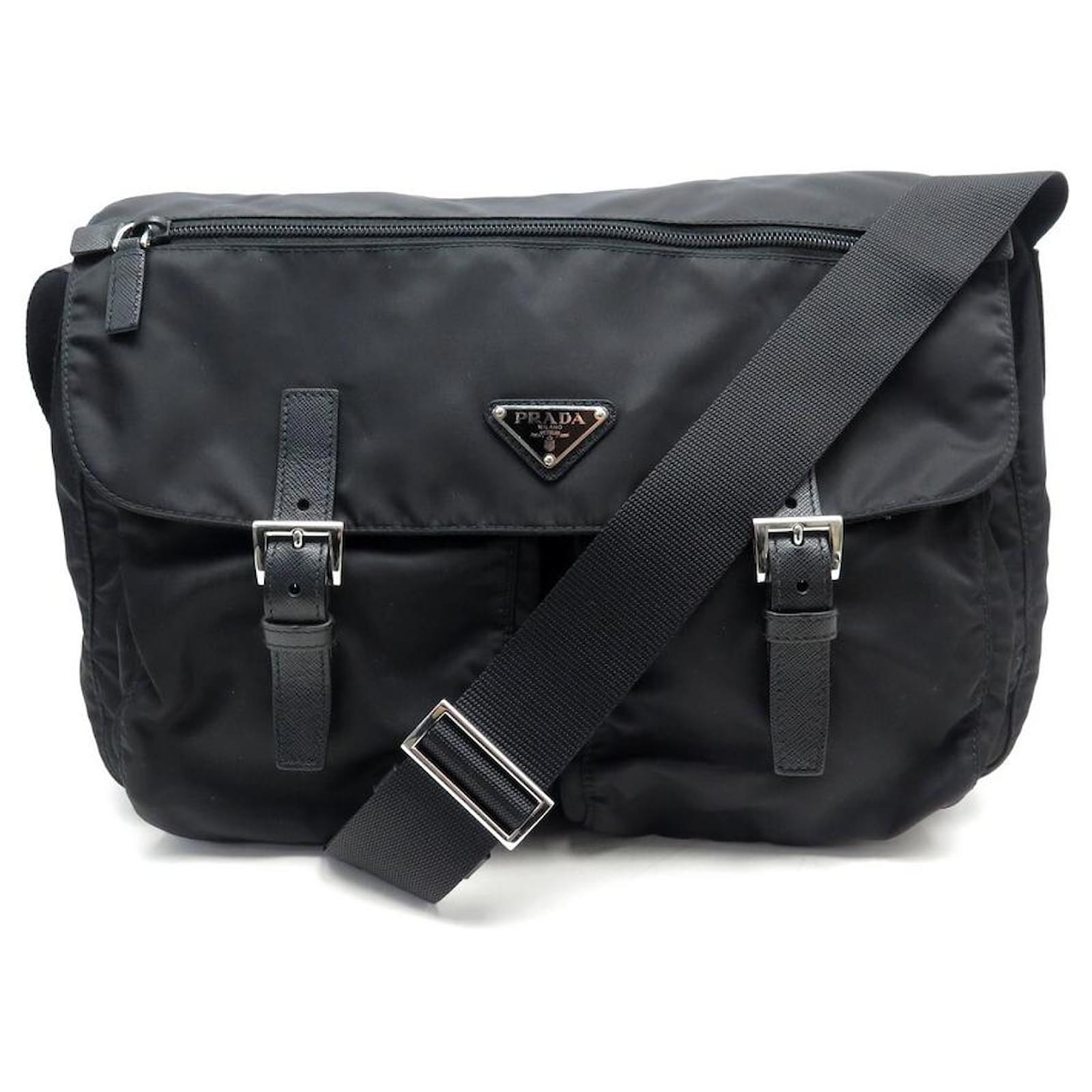 PRADA Leather Bag With Shoulder Strap