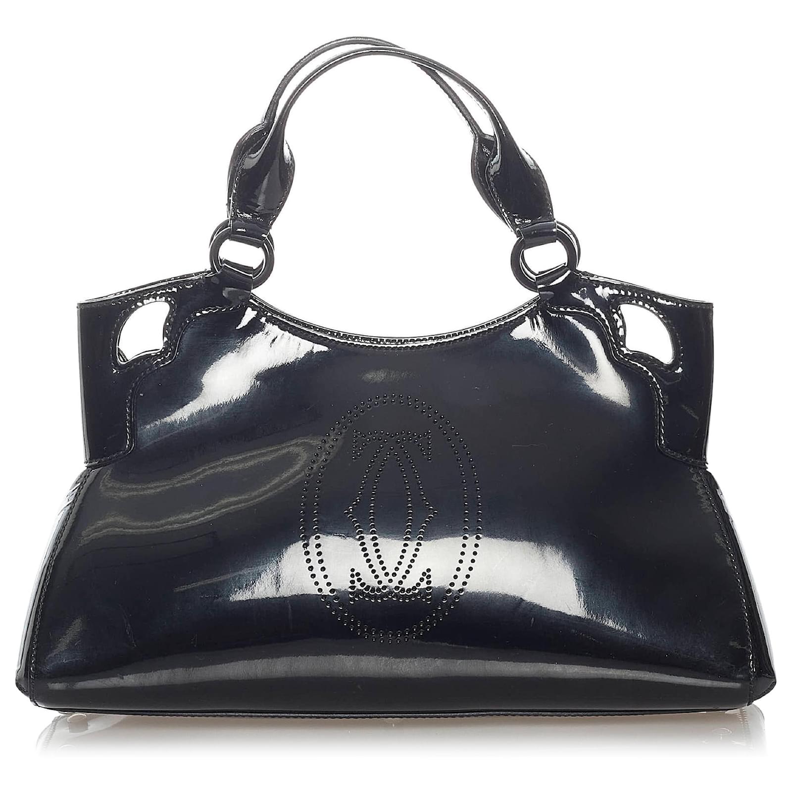 Cartier Black Marcello Patent Leather 
