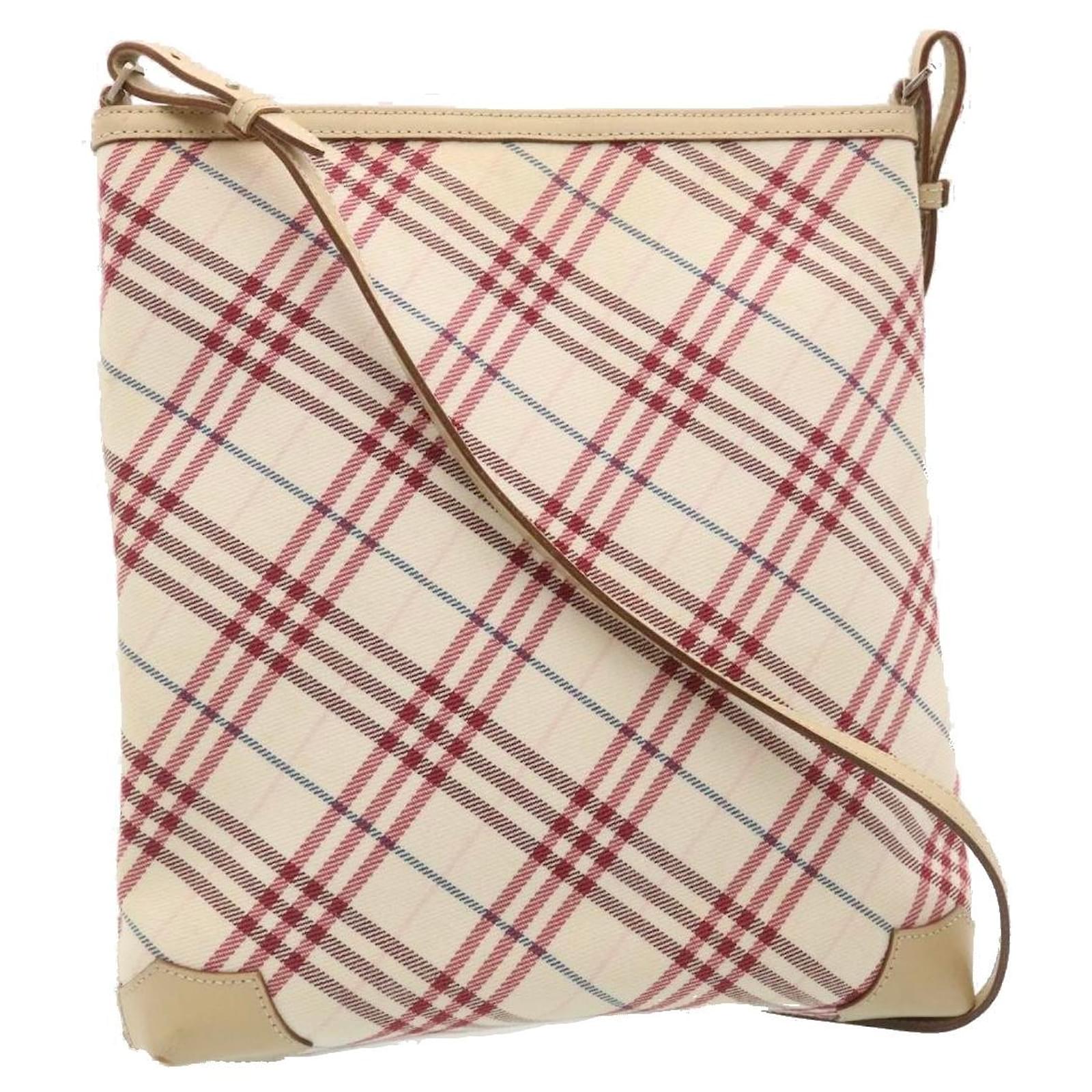 Louis Vuitton Burberry Roseberry Bianco Tela ref.518437 - Joli Closet