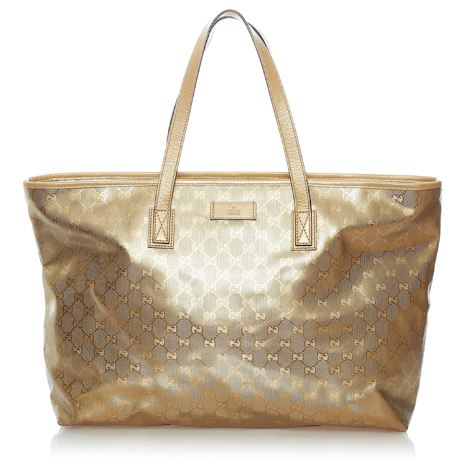 Gucci gold 2025 tote bag