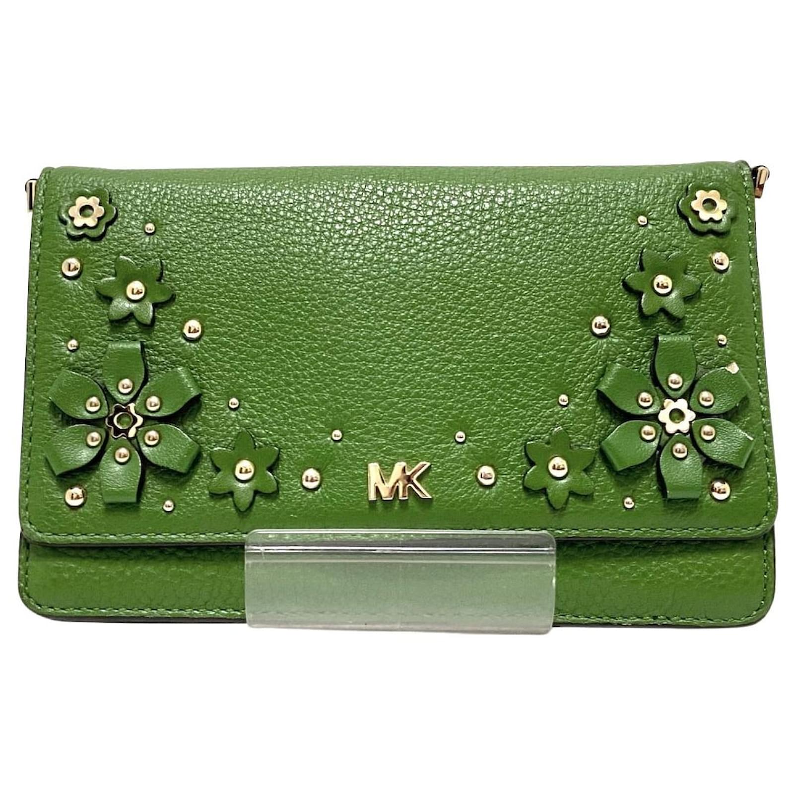 Michael Kors wallet Green Leather  - Joli Closet