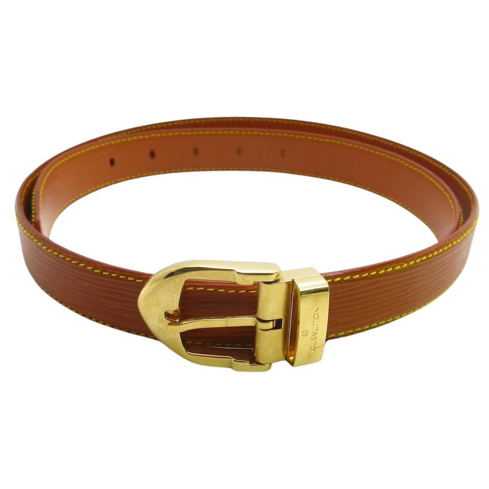 louis-vuitton-belt-brown-leather-ref-518808-joli-closet