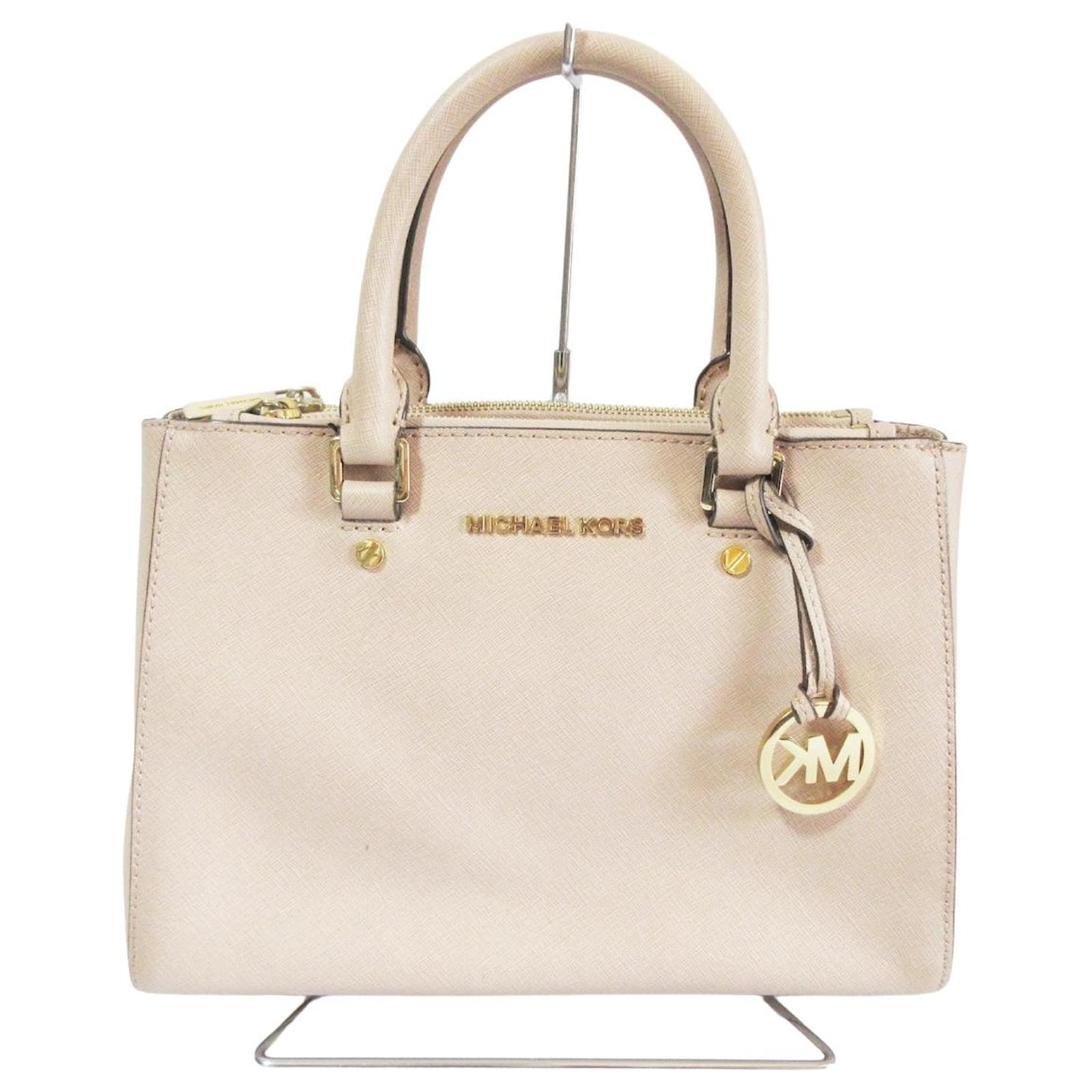 Michael Kors Handbag Beige Leather ref.518884 - Joli Closet