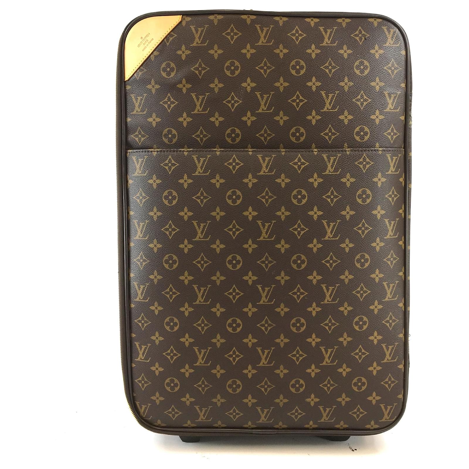 Louis Vuitton Pegase 55 Monogram Canvas Travel Suitcase