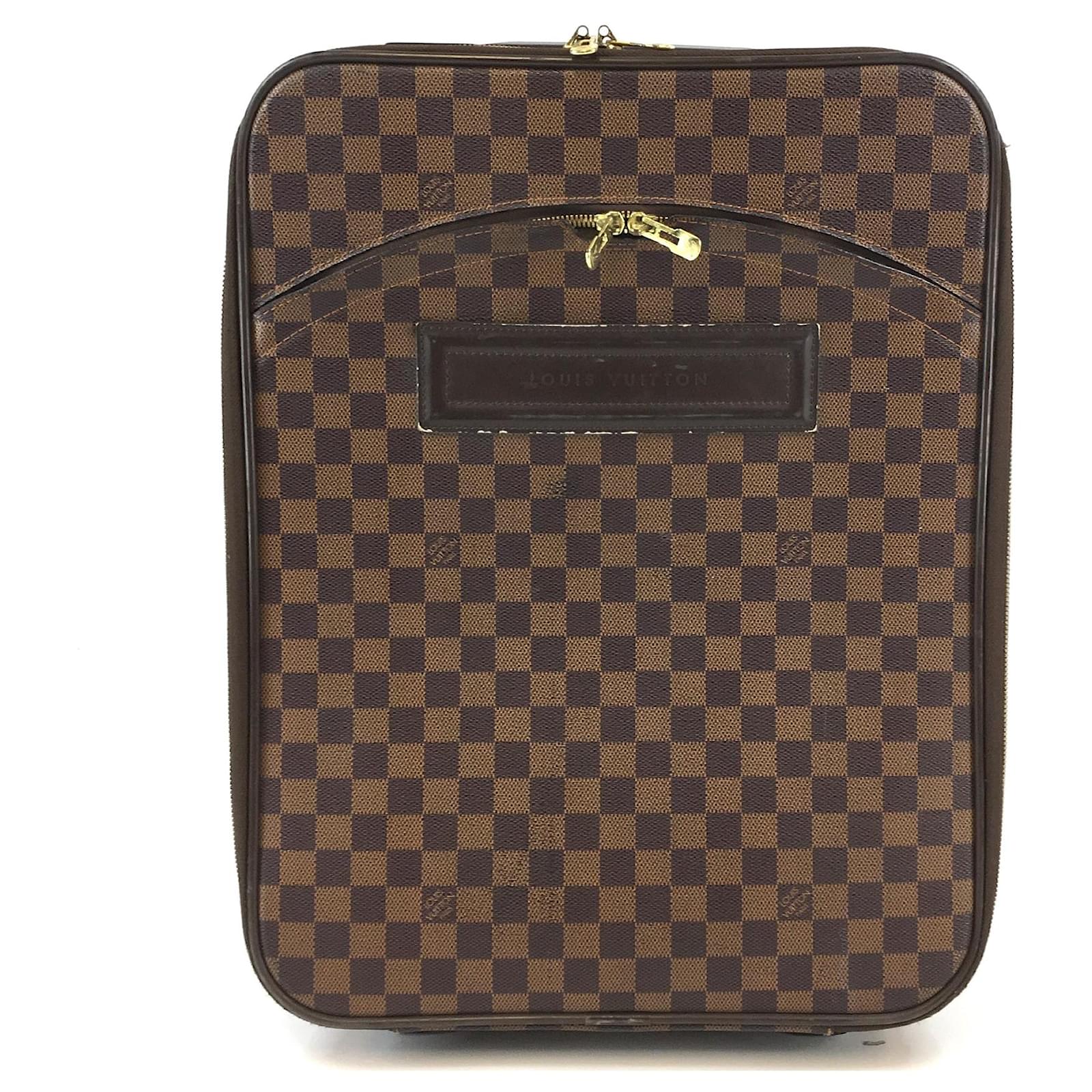 Louis Vuitton Damier Ebene Canvas Pegase 45 Luggage Louis Vuitton