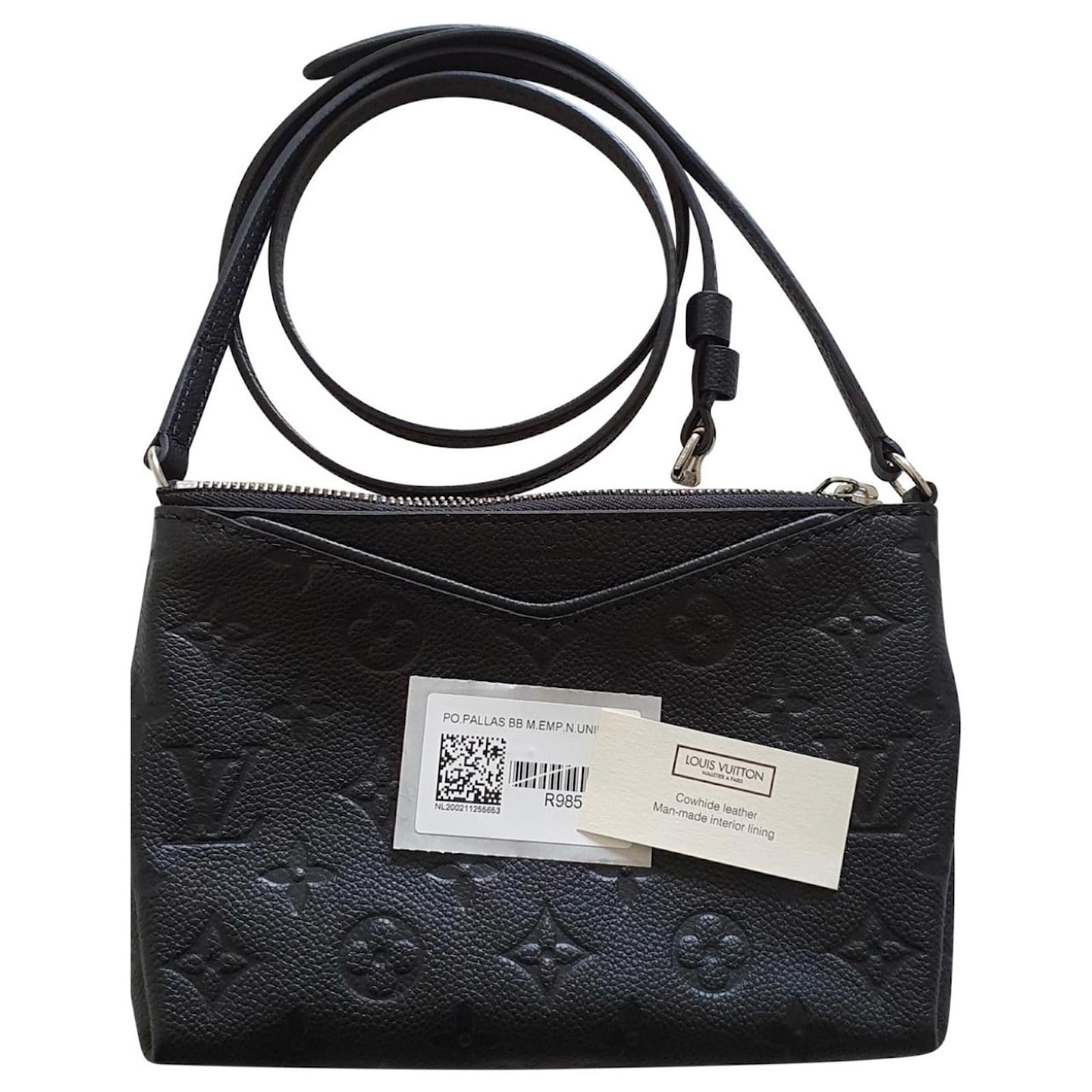 Louis Vuitton Pallas bag Black Leather ref.519551 - Joli Closet