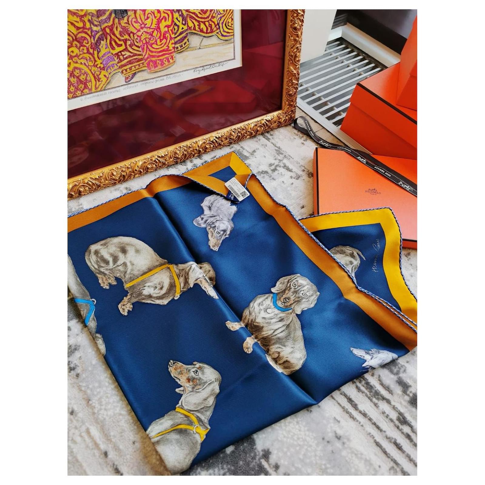 foulard hermes bassotti