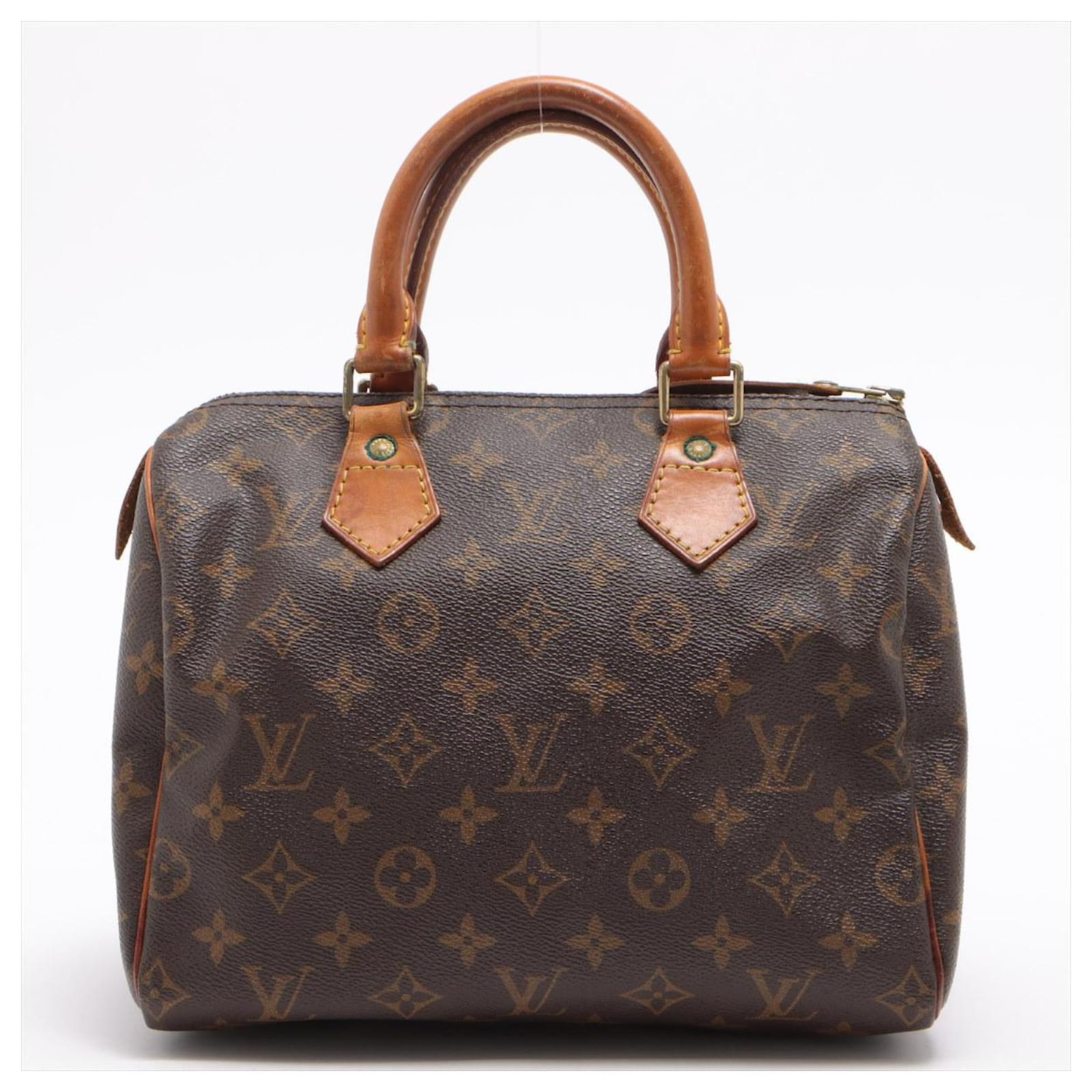 Louis Vuitton Speedy 25 Brown Cloth ref.922712 - Joli Closet