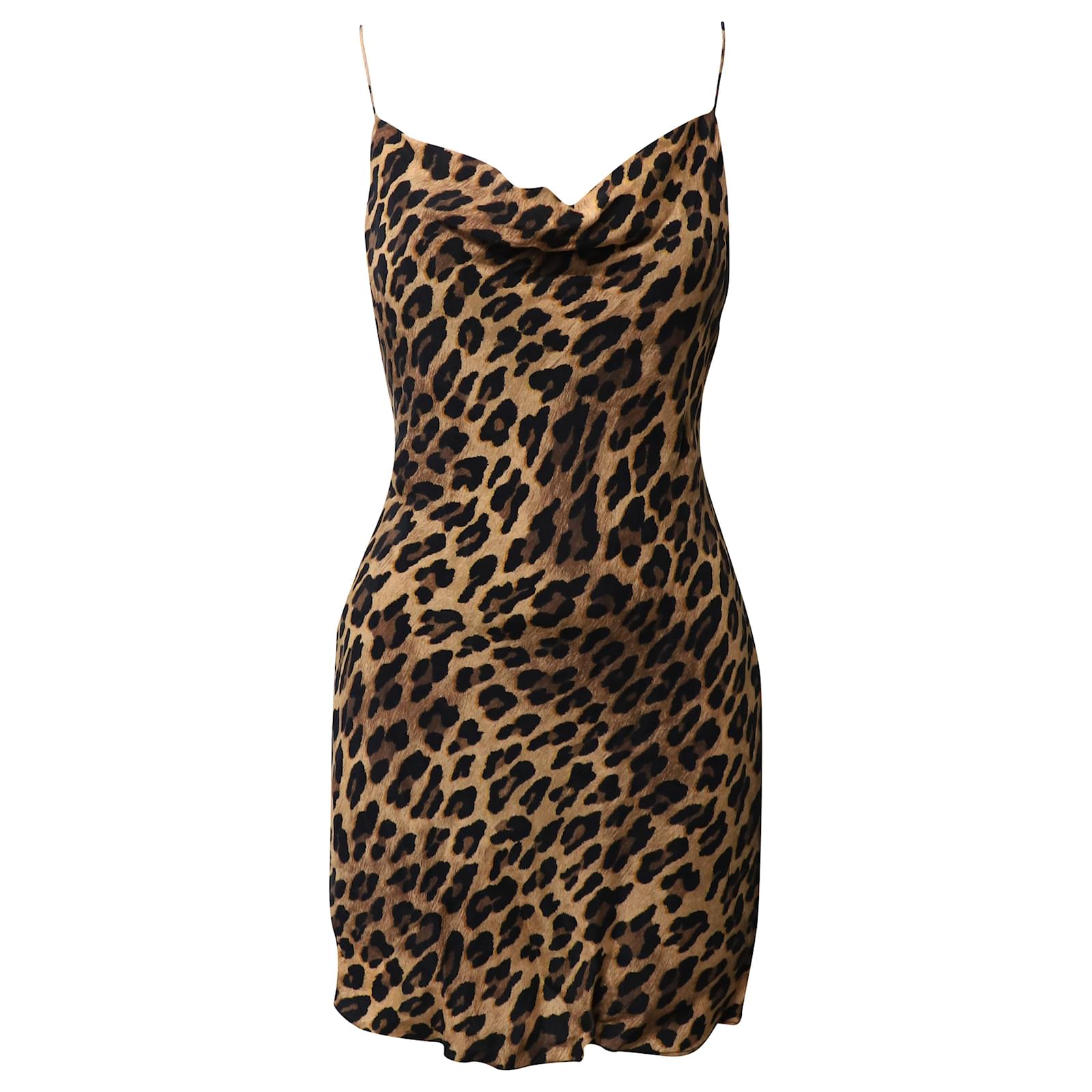 Alice olivia leopard dress best sale