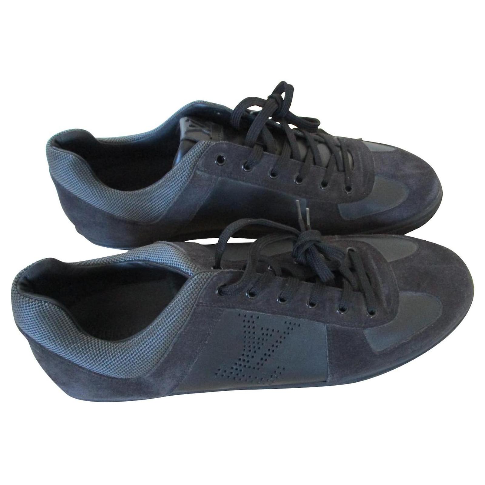 Sneakers Louis Vuitton Bi-Material Sneakers, Pointure 11,5.