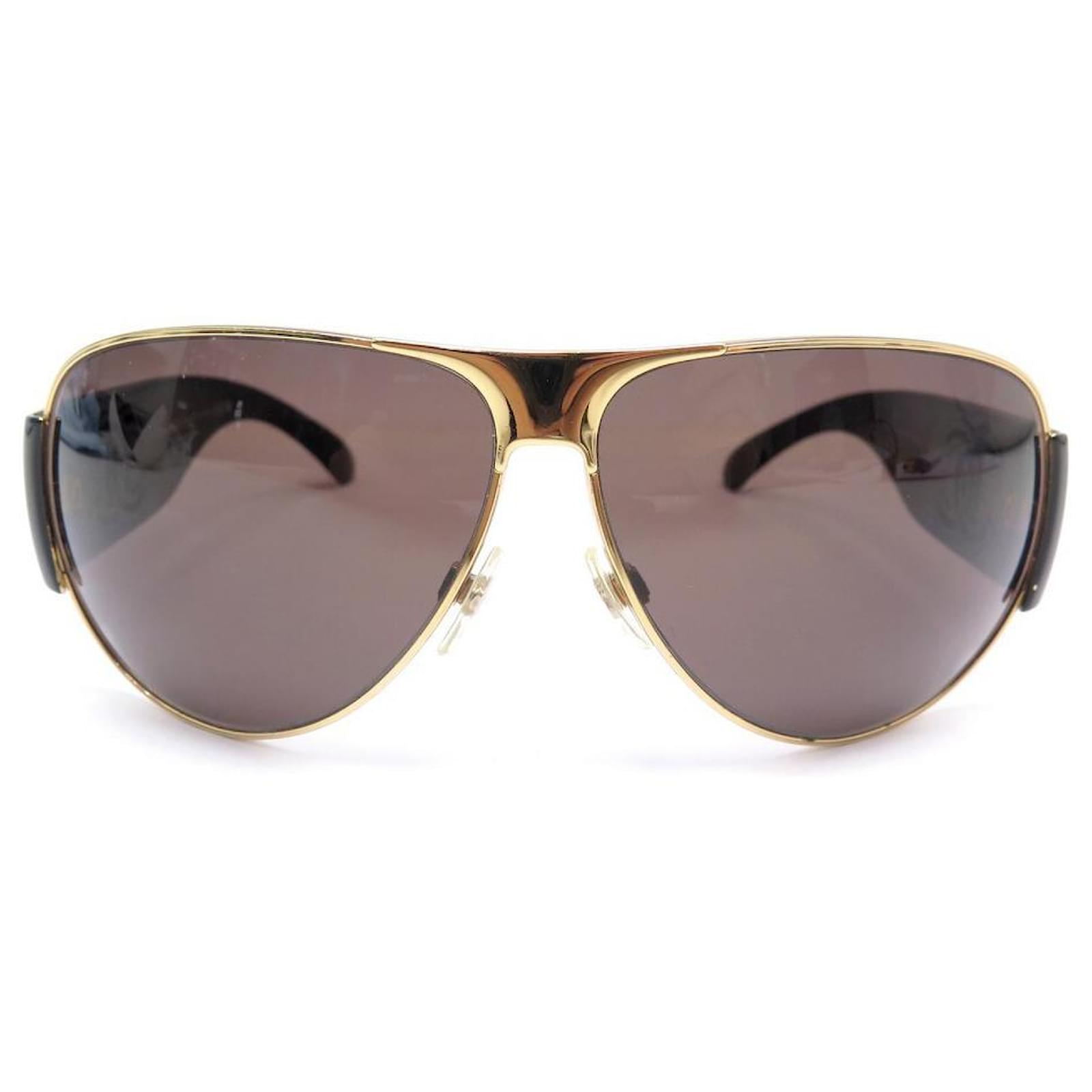 Chanel Brown Tortoise Aviator Sunglasses 5206  I MISS YOU VINTAGE