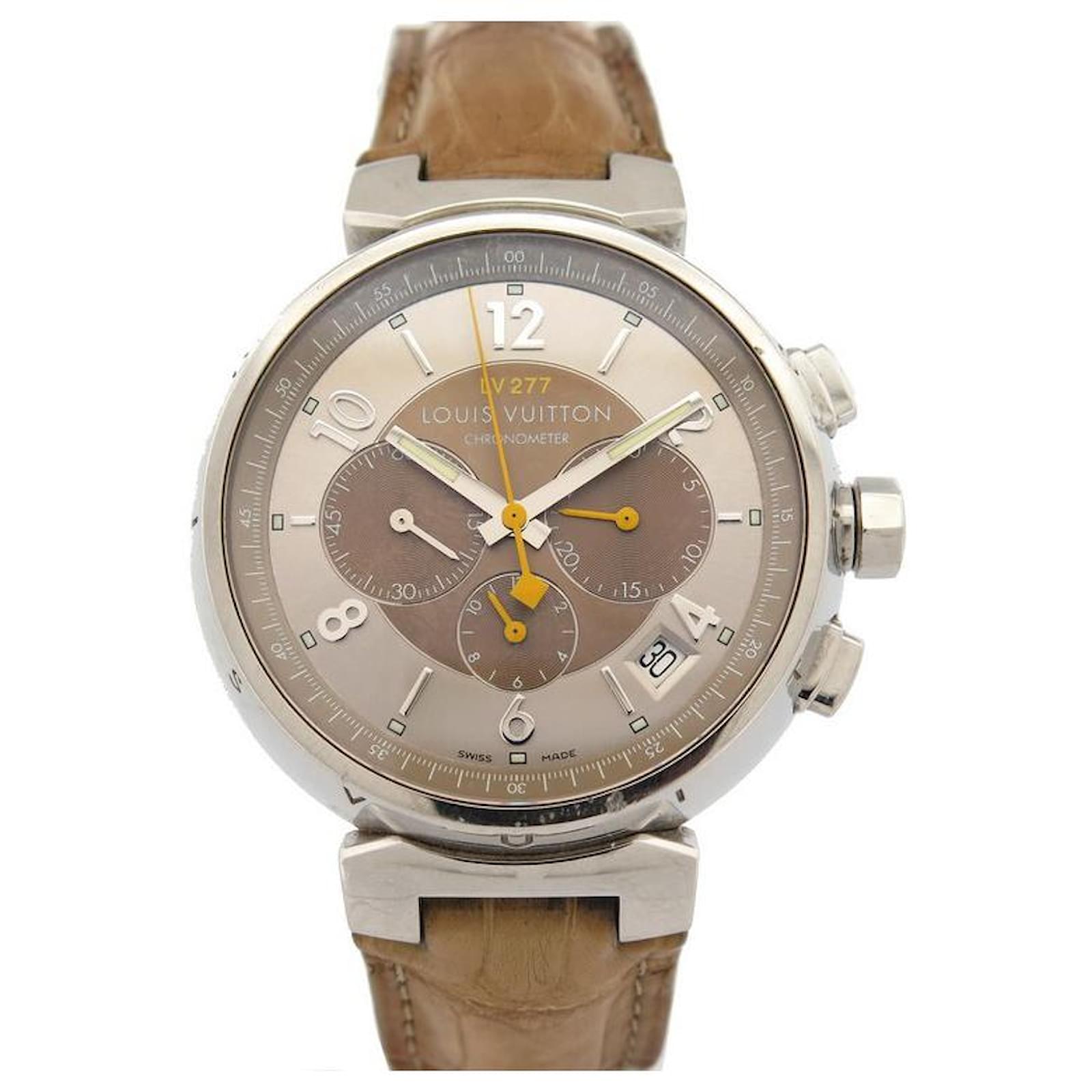LOUIS VUITTON TAMBOUR LV WATCH277 43MM AUTOMATIC STEEL WATCH
