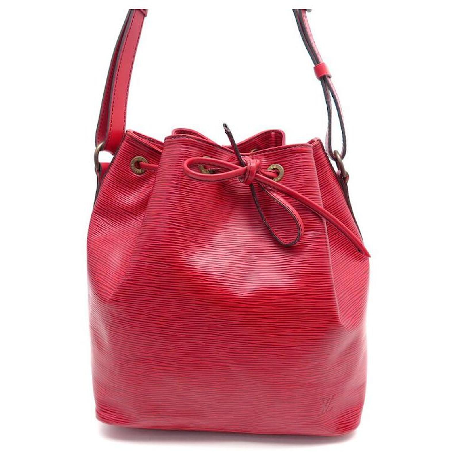 Louis Vuitton Red Epi Noe GM Bucket Bag Louis Vuitton