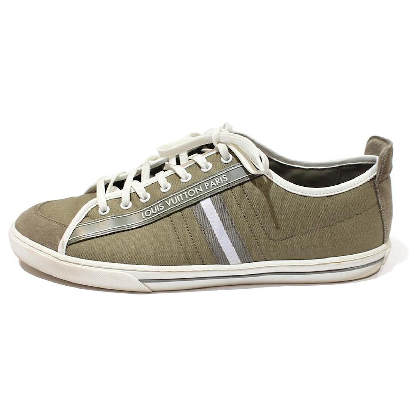 Louis Vuitton CESTA Caqui Lienzo ref.521775 - Joli Closet