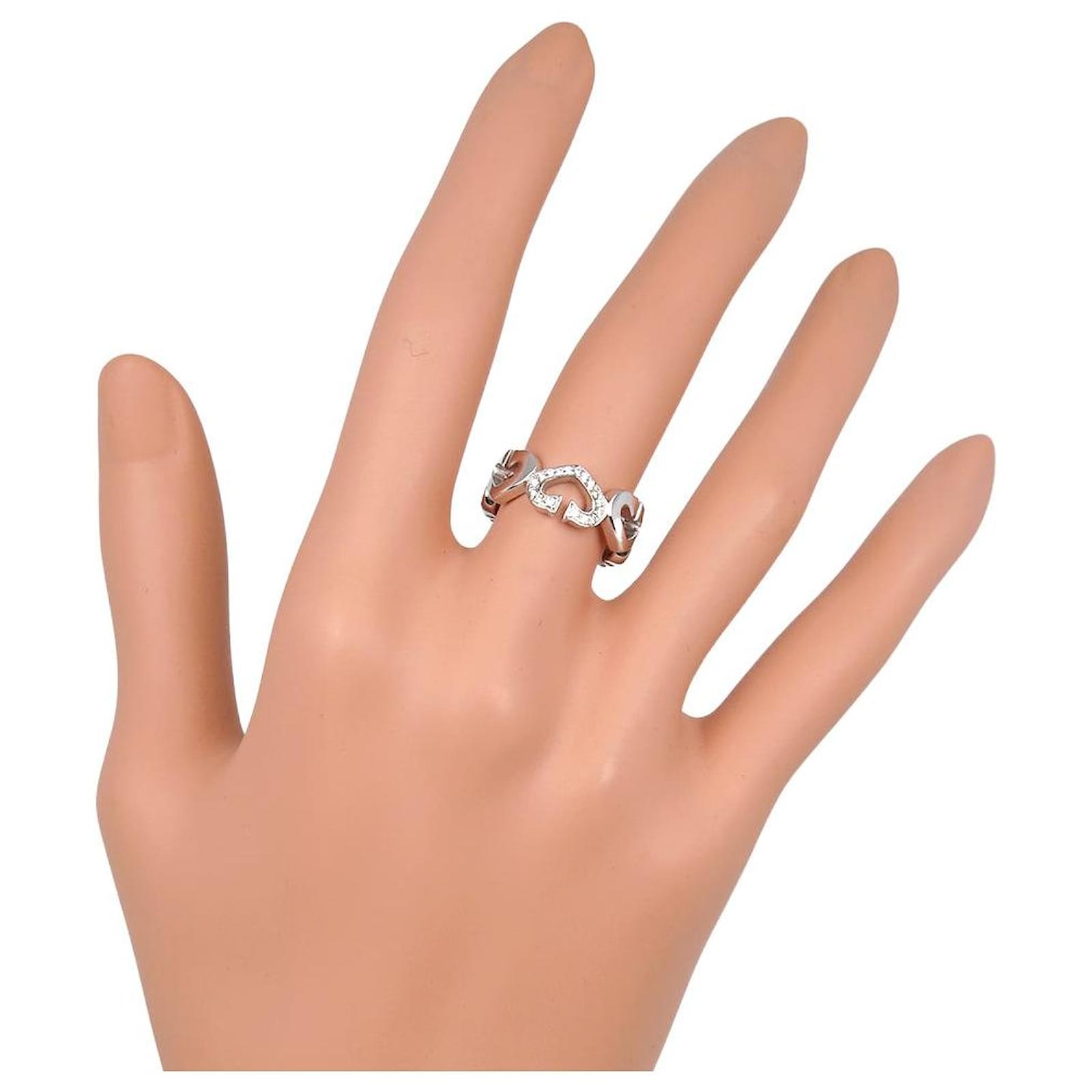 cartier 2C heart White gold ref.523041 