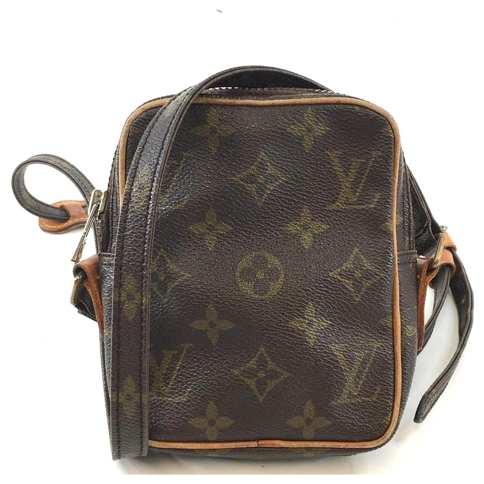 Louis Vuitton Danube Shoulder Bag Mini Brown Canvas for sale online