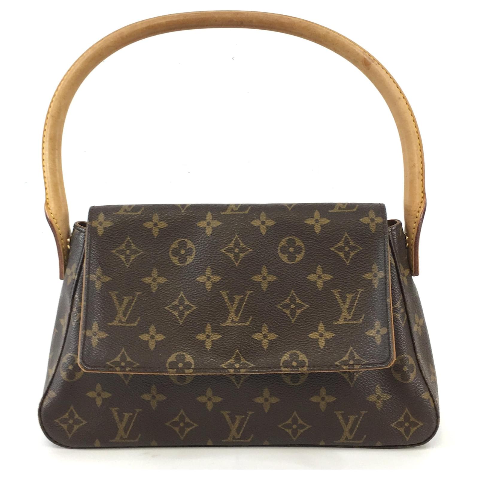 Louis Vuitton Looping PM Monogram Canvas Brown Leather ref.523682