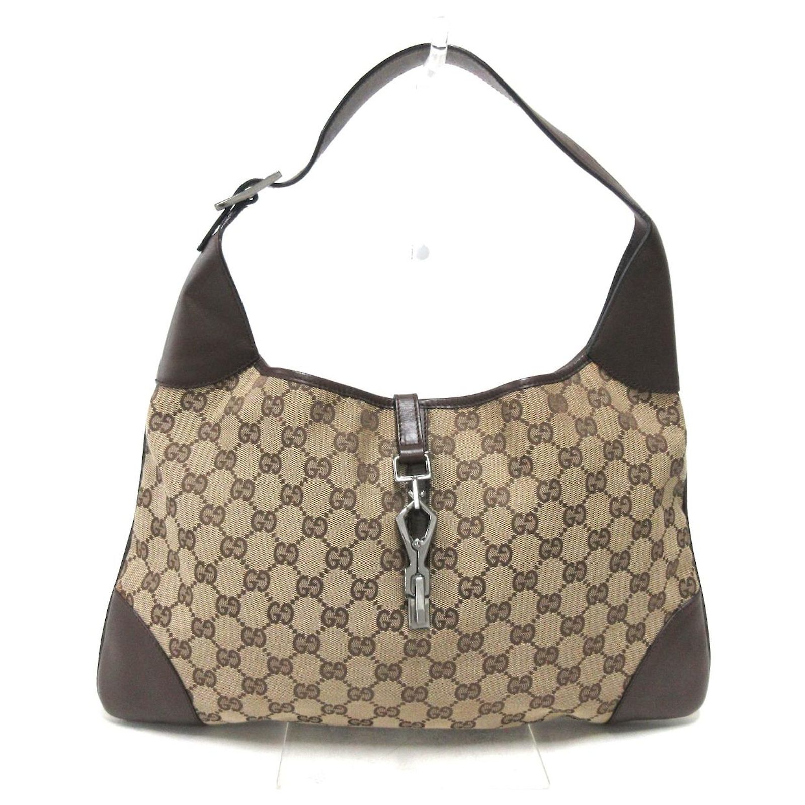 Gucci GG pattern Multiple colors Leather Cloth ref.524227 - Joli Closet