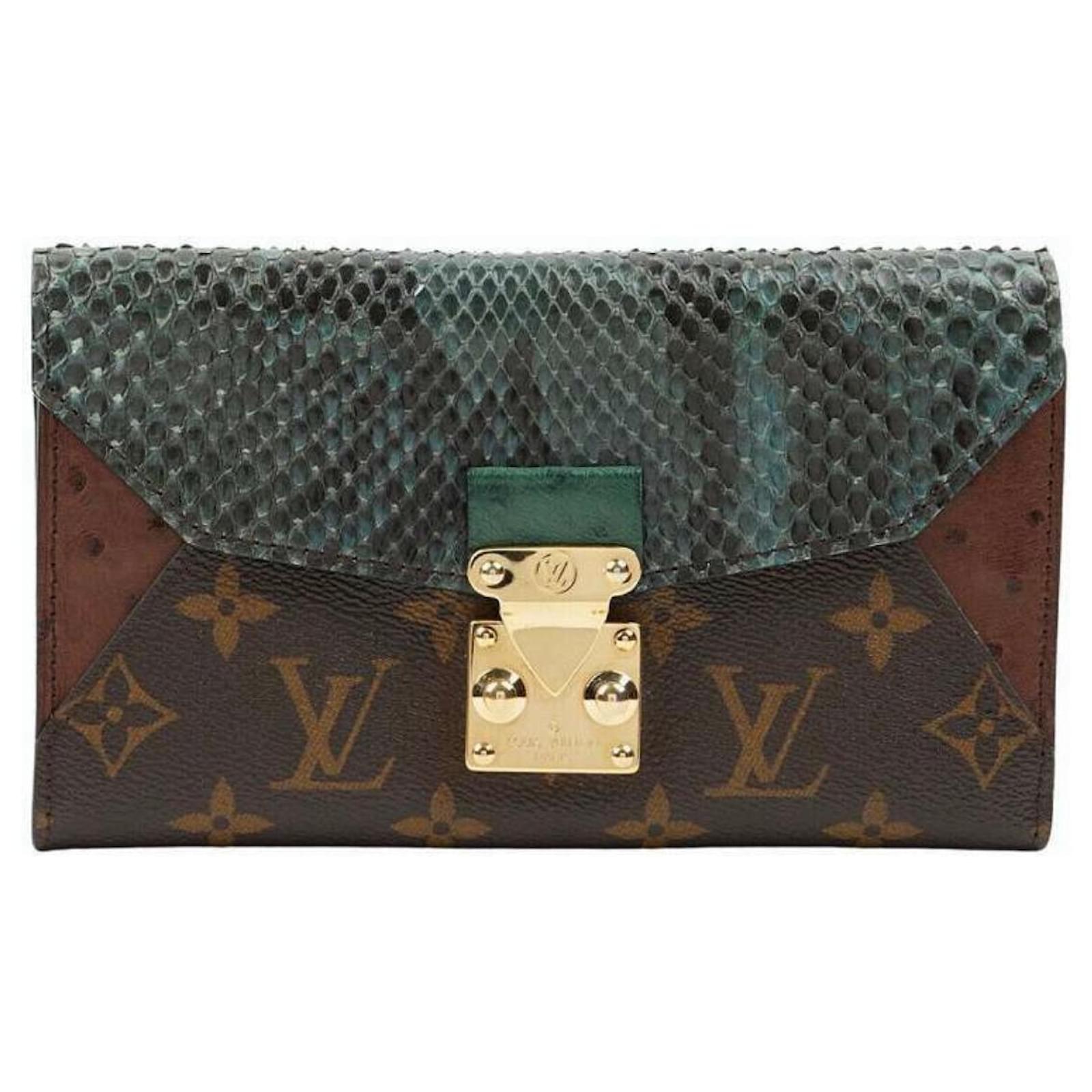 Louis Vuitton Exotic Skin Bag With Ostrich & Python Skin, Women's
