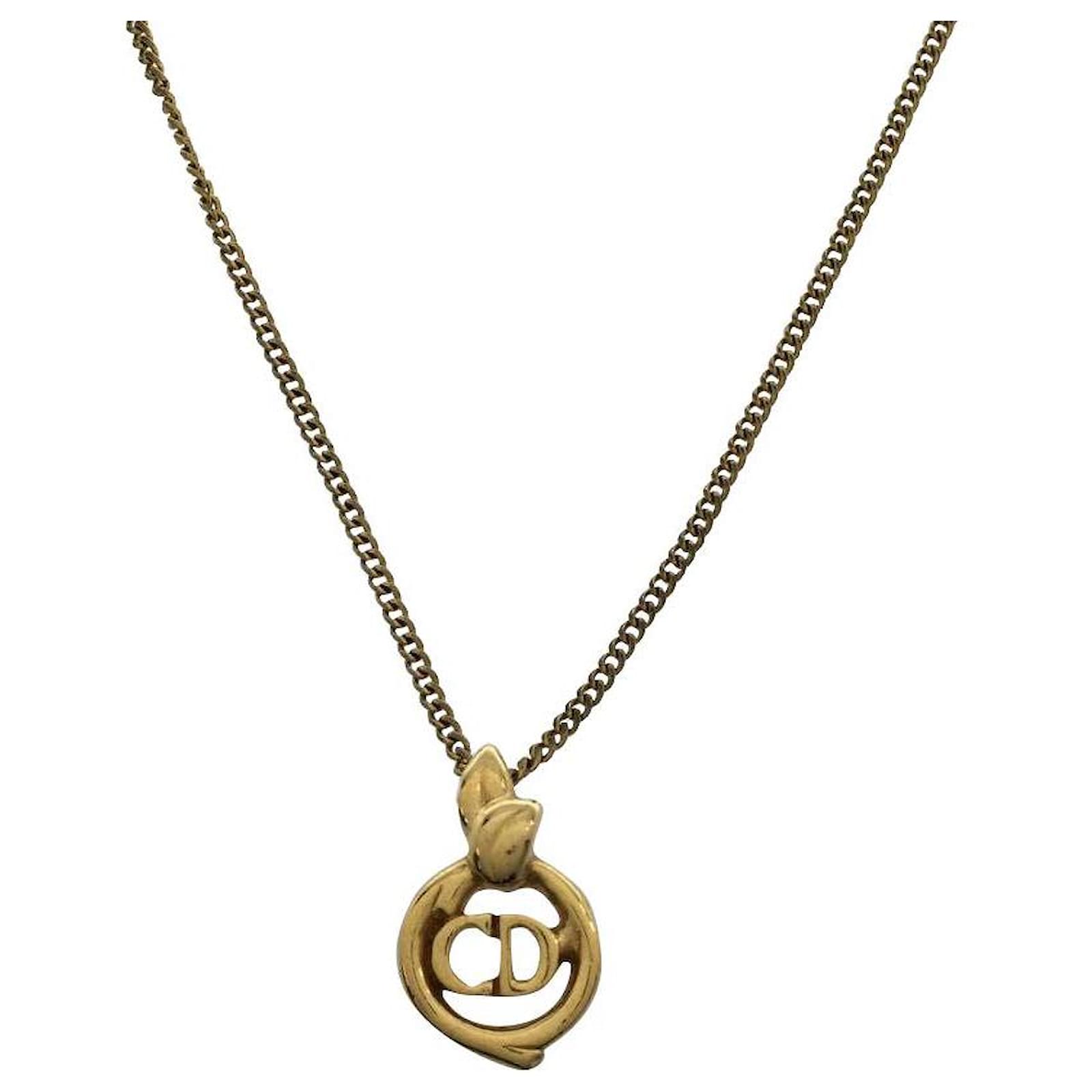 Christian Dior Necklace  Gold  goldbuttonparis